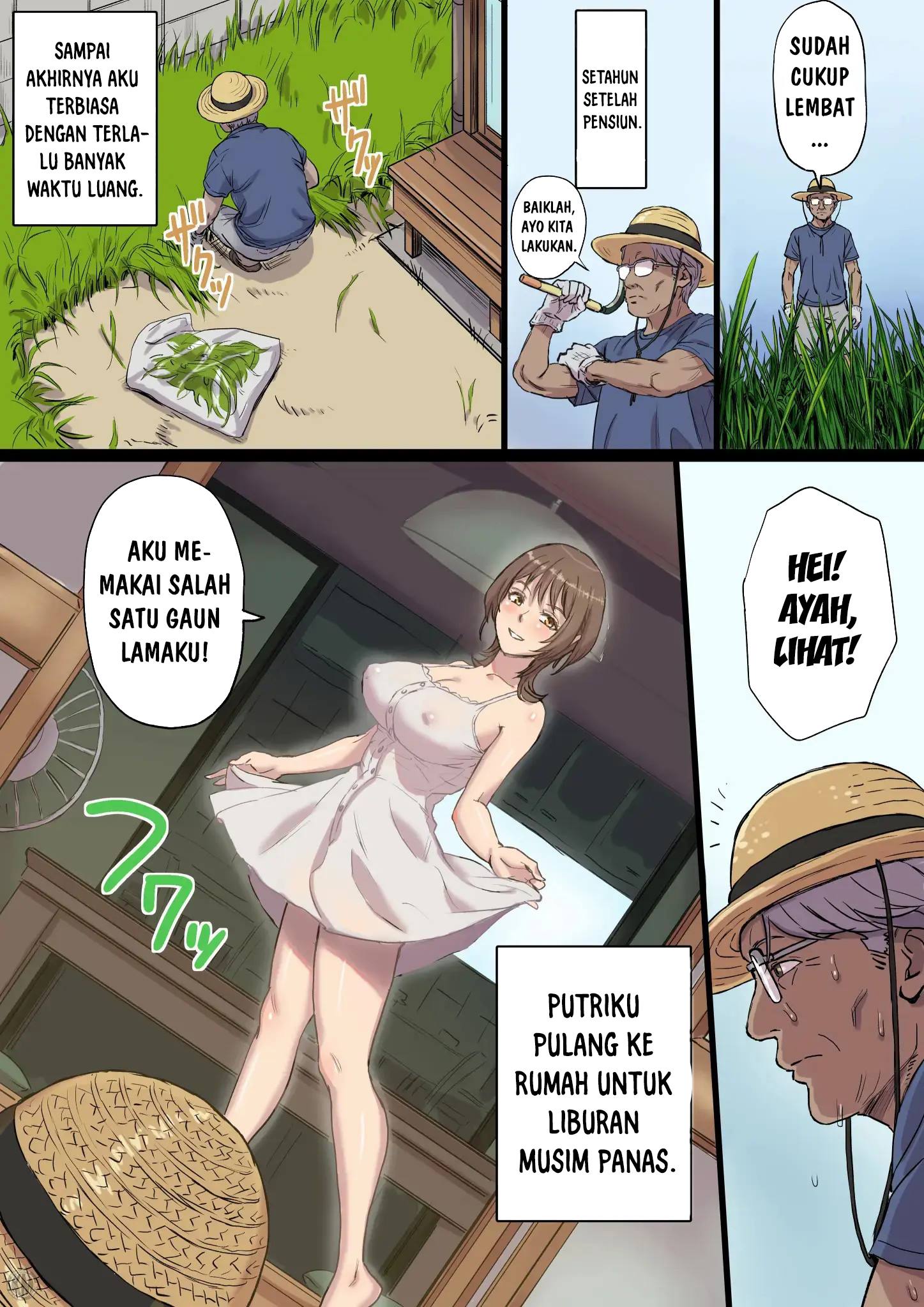 Bonyuu Shibori Papa no Koto ga Suki sugiru! Sango Kisei Musume Chapter 1 – halaman 5