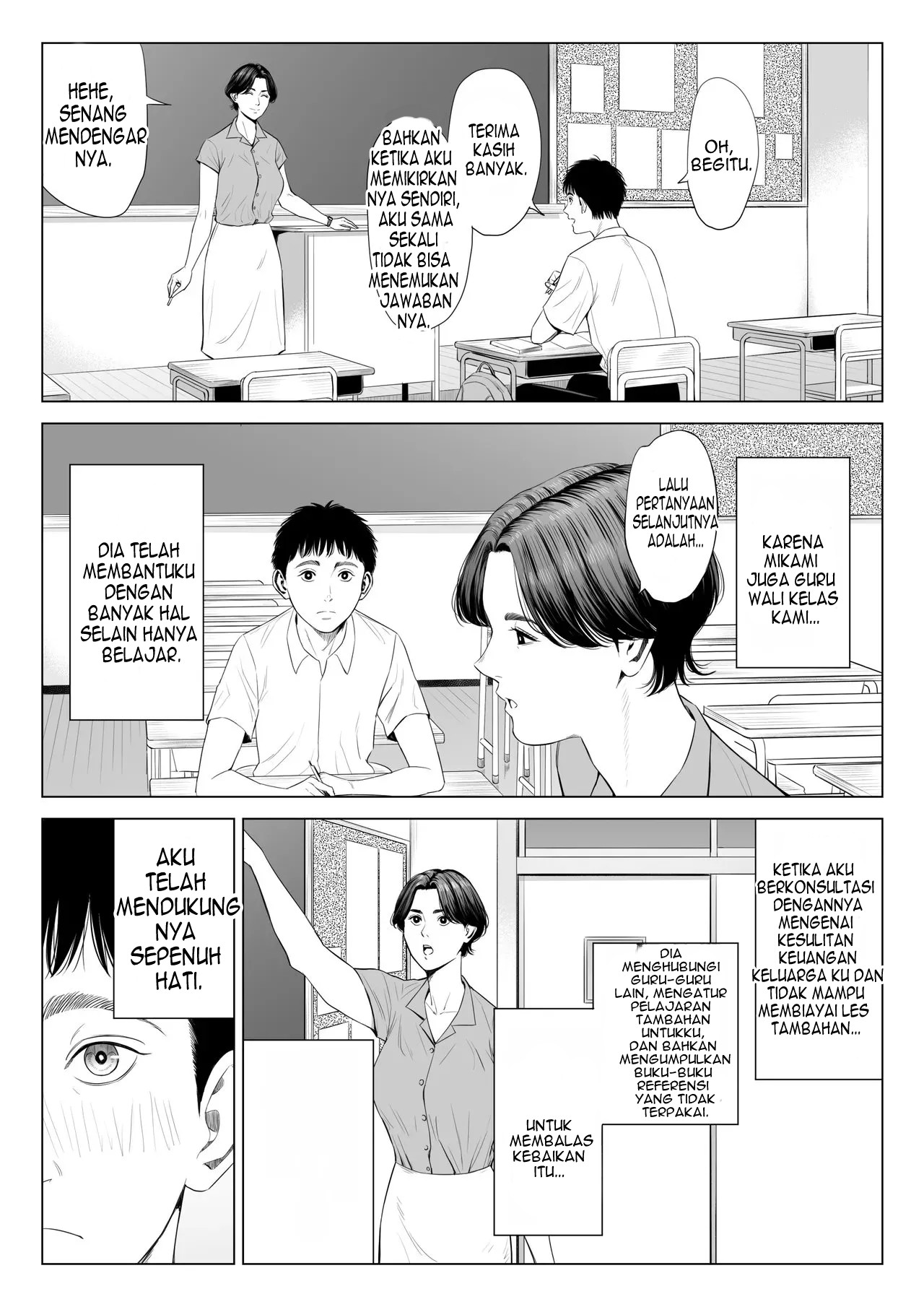 Mikami Sensei Ekohiiki Kyoushi no Hisanna Matsuro Chapter 1 – halaman 8