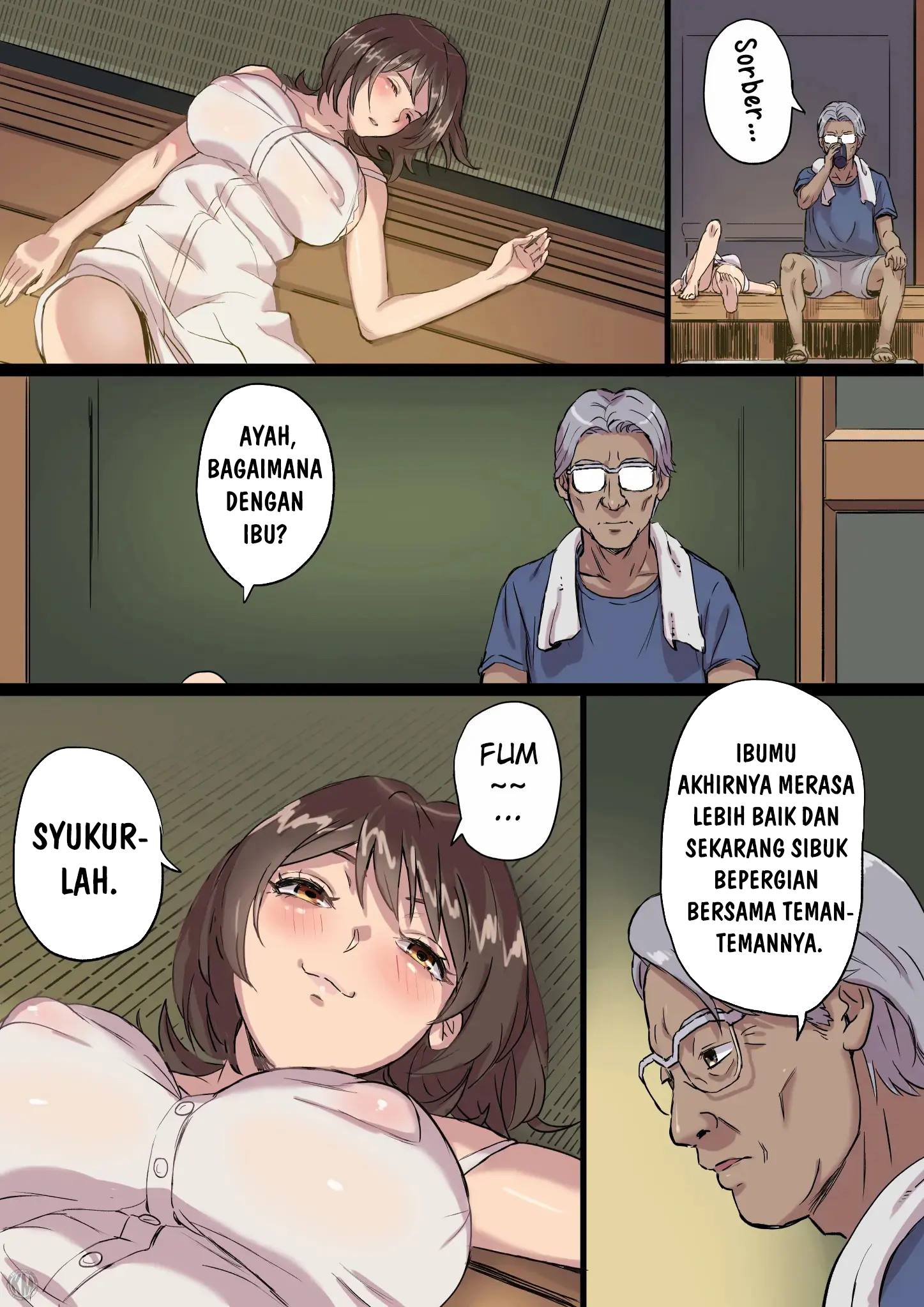 Bonyuu Shibori Papa no Koto ga Suki sugiru! Sango Kisei Musume Chapter 1 – halaman 9