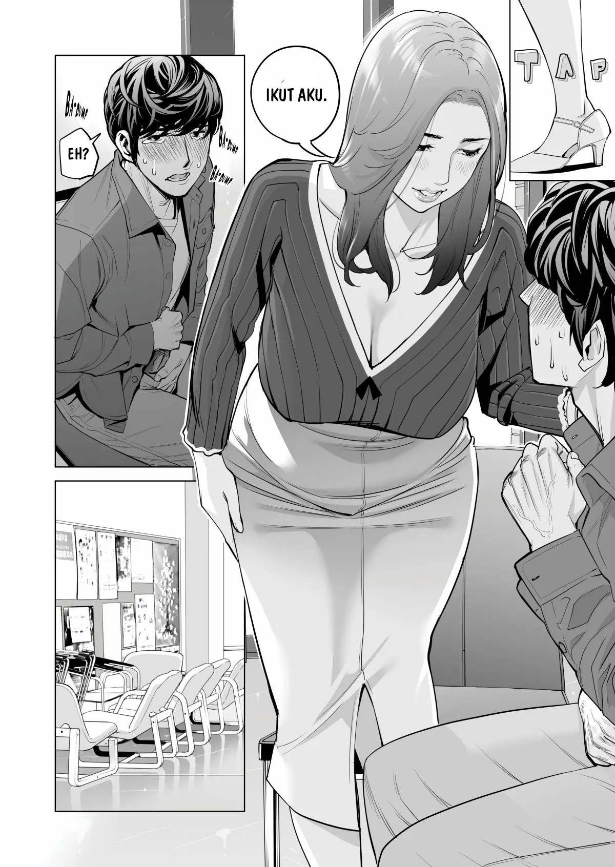 Jichikai no Hitozuma wa Totemo Ecchi deshita Chapter 1 – halaman 47
