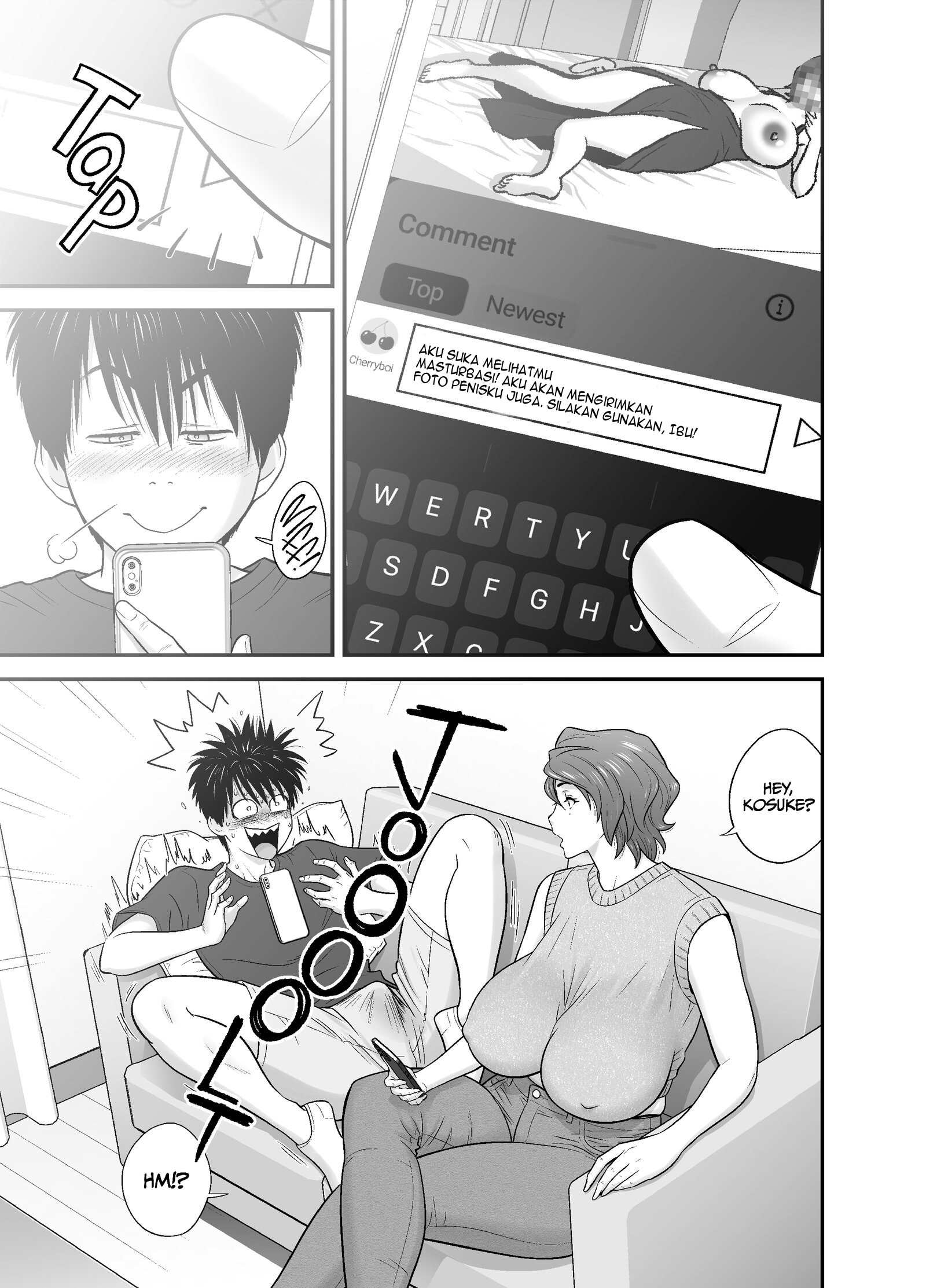 My Mother Fucking Friend Chapter 5 – halaman 33