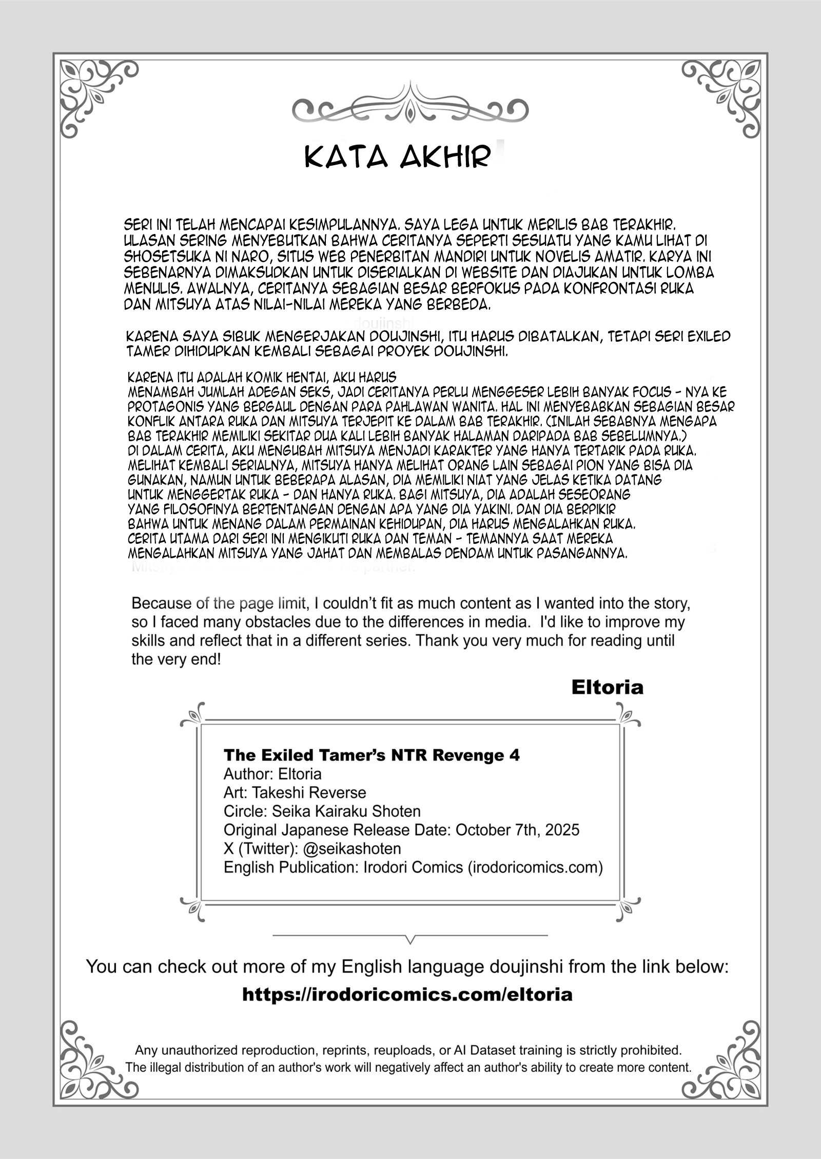 Tsuihou Tamer no NTR Fukushuudan Chapter 4 – halaman 95