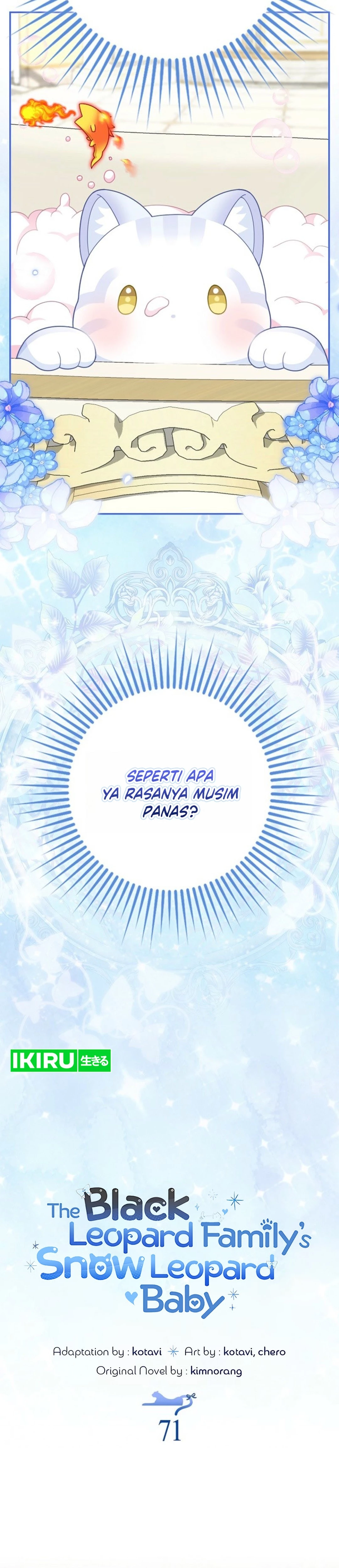The Snow Leopard of the Black Panther Family chapter 71 halaman 8