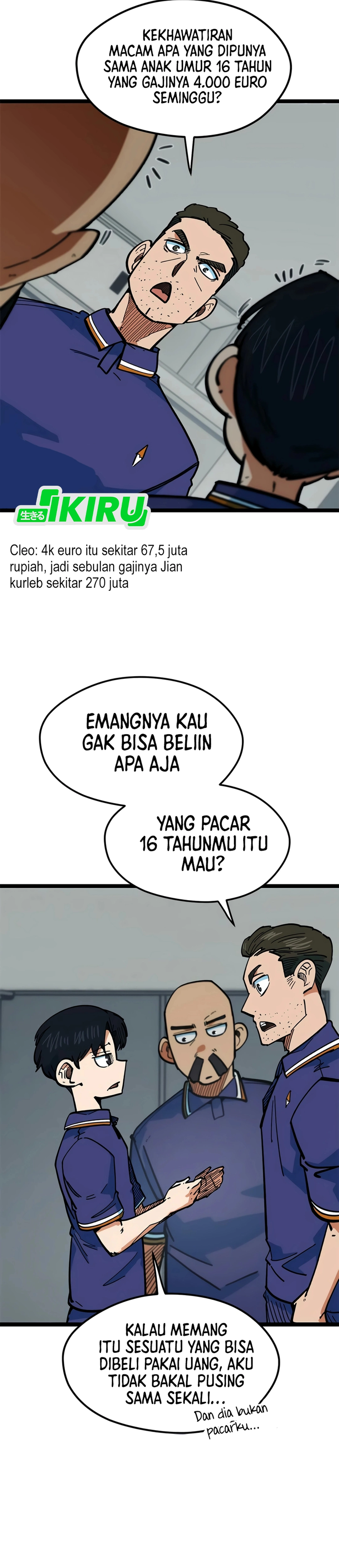 I'm Being Misunderstood as a Soccer Genius chapter 81 halaman 13