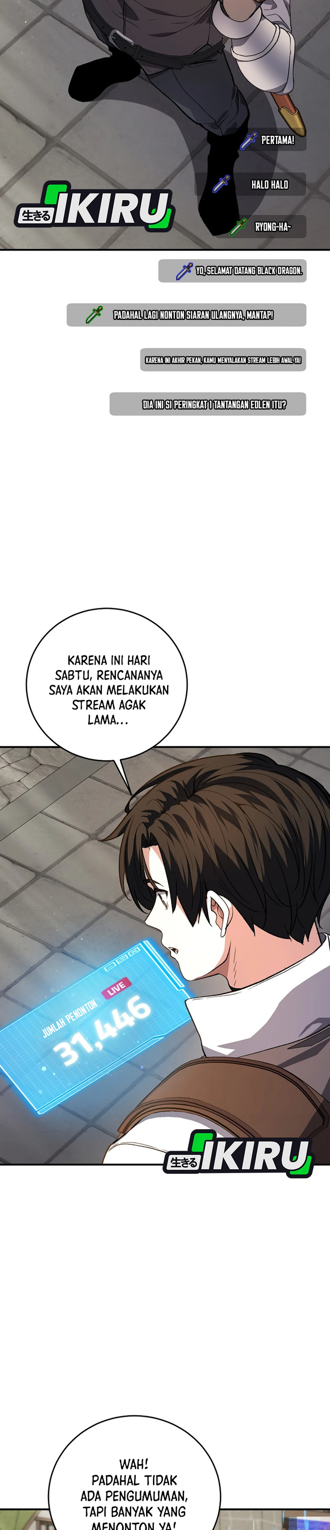 Returnee's Hidden Strategy Streaming chapter 34 halaman 17