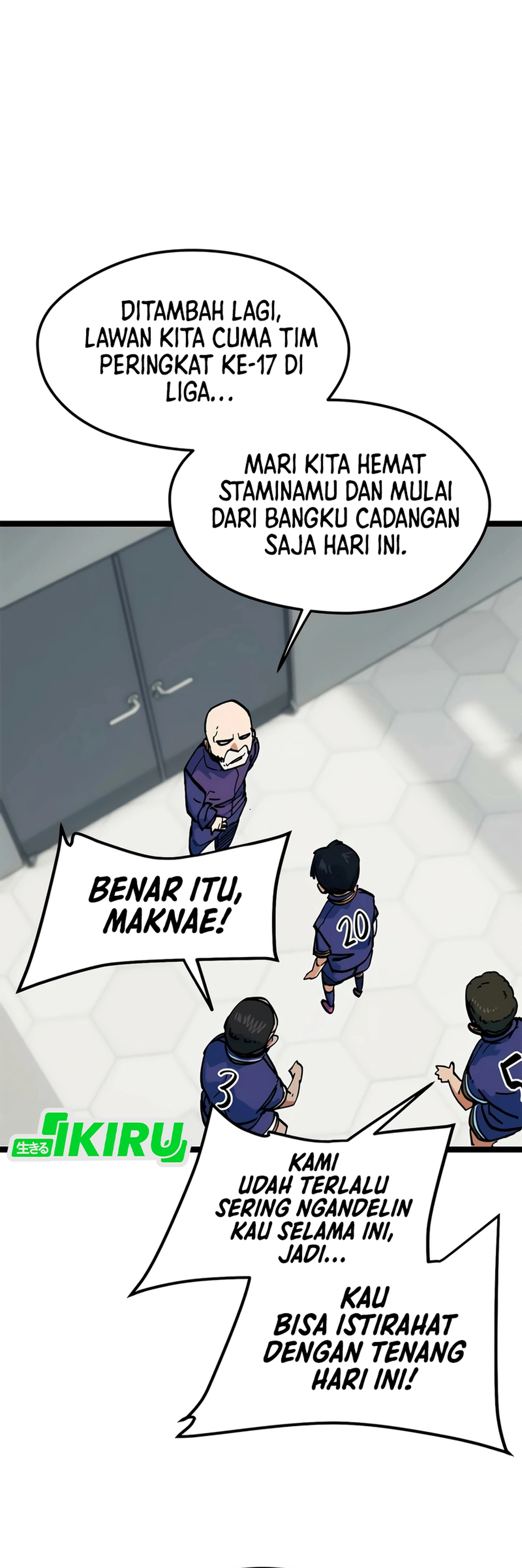 I'm Being Misunderstood as a Soccer Genius chapter 81 halaman 19
