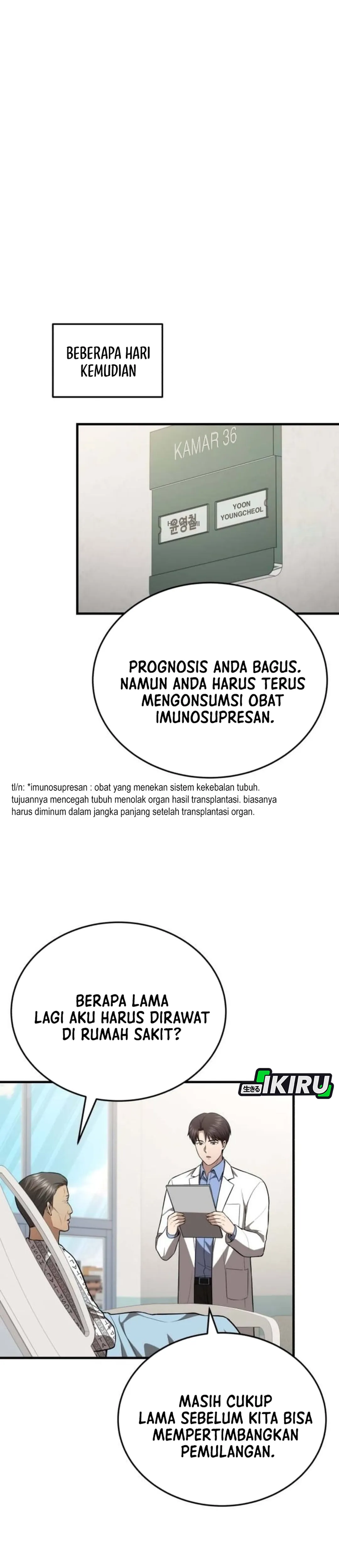 The Regressed Doctor Wants to Live Quietly chapter 71 halaman 34