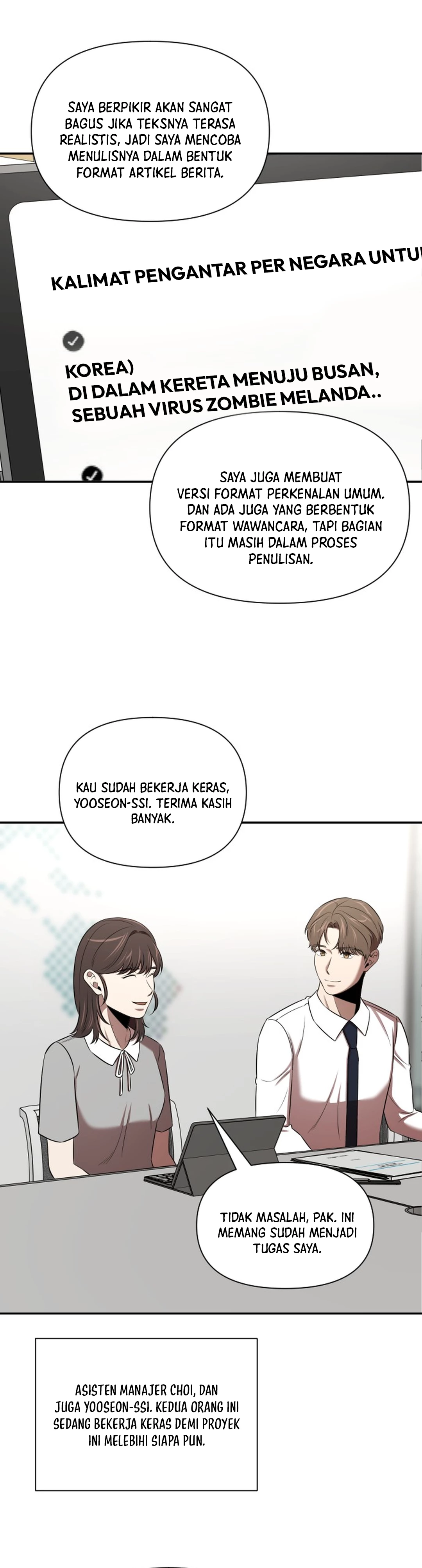 When a Genius Office Worker Goes Too Far chapter 46 halaman 34