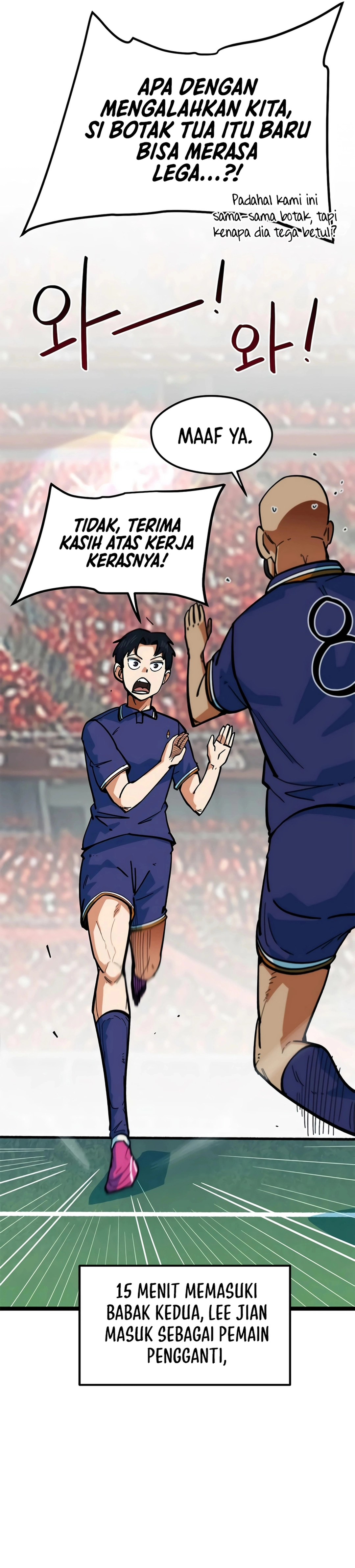 I'm Being Misunderstood as a Soccer Genius chapter 81 halaman 36