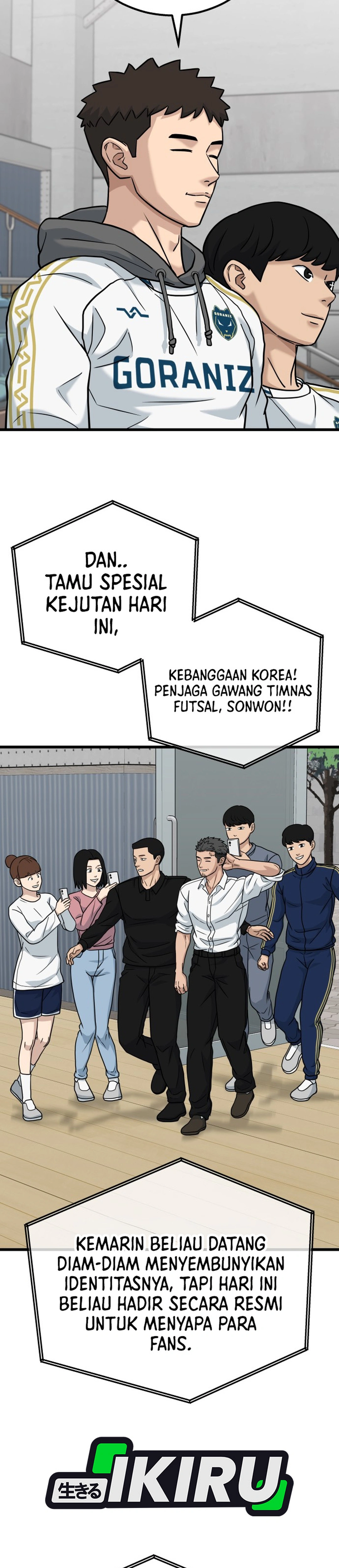 Goleiro de Futsal chapter 58 halaman 48