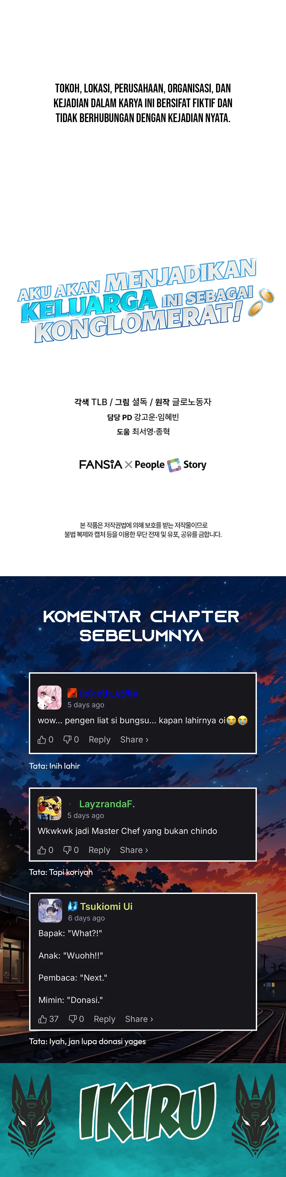 I Will Raise this Family! chapter 74 halaman 58