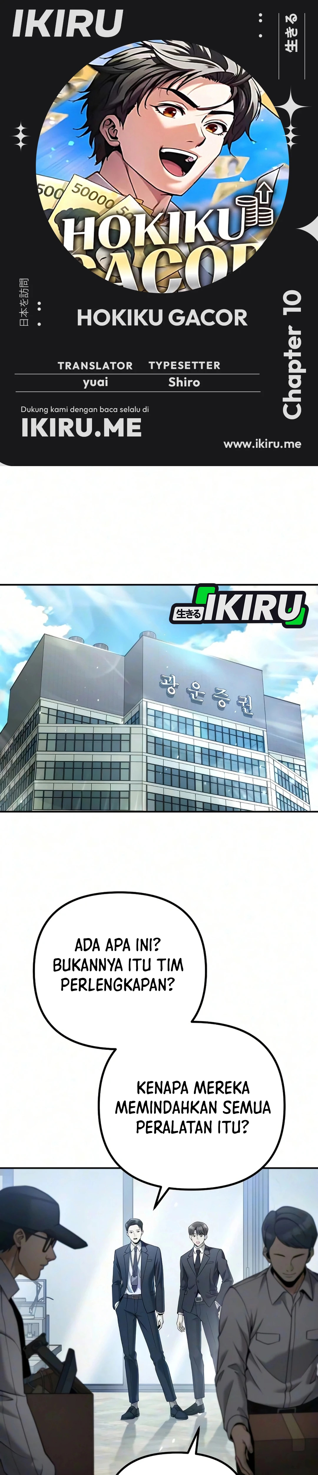 Halaman 1 dari Hokiku Gacor Chapter 10