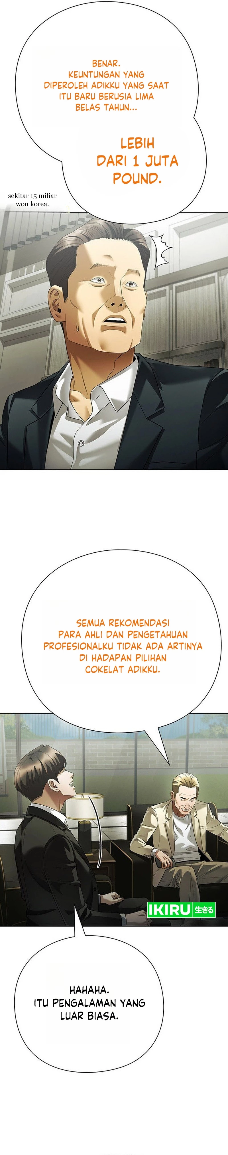Office Worker Who Sees Fate chapter 177 halaman 11