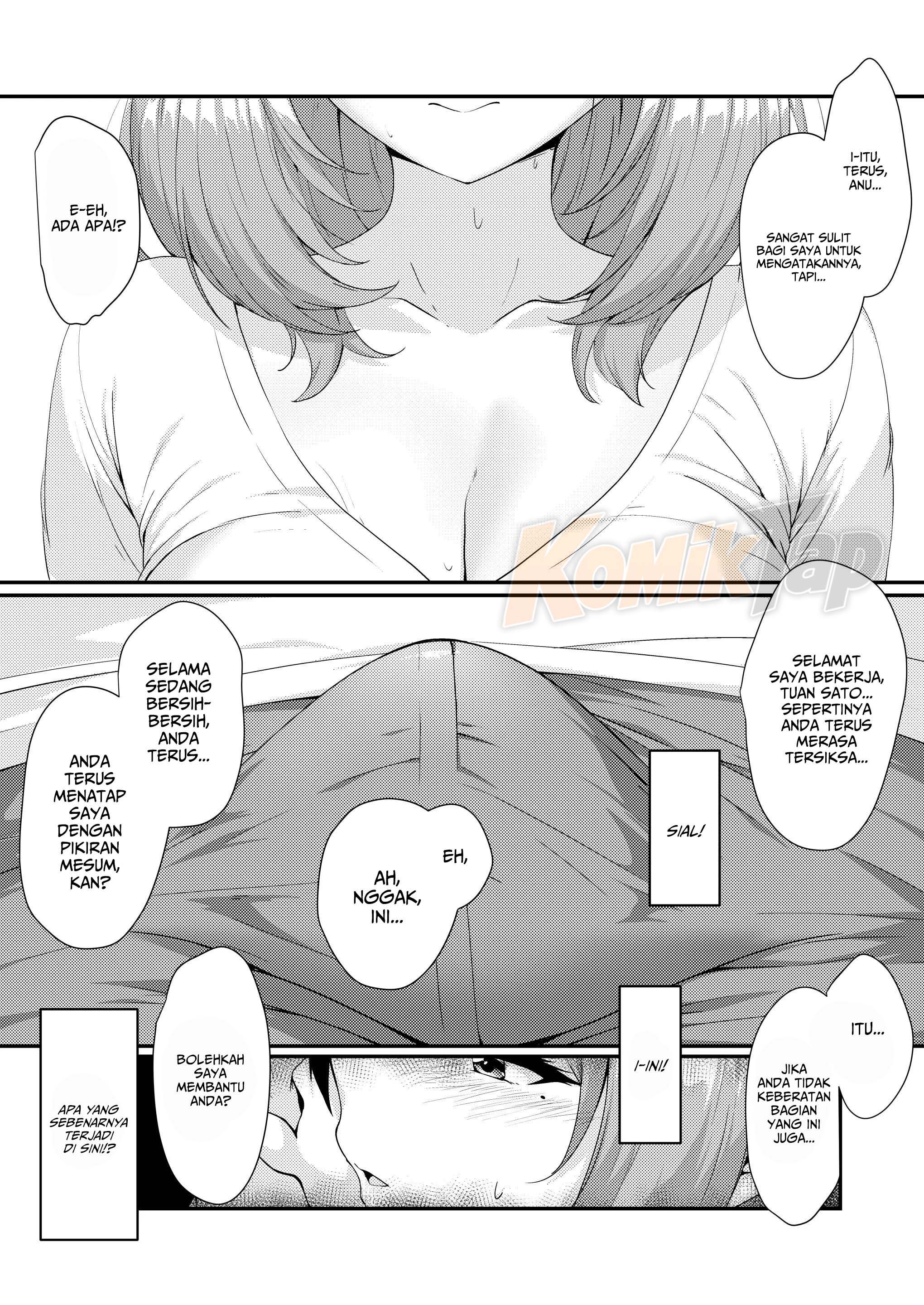 Kajidaikou no Kyonyuu Oku-sama ga Souji no Tsuide ni Tanonde nai Toko made Osewa Shite Kureru Hanashi Chapter 1 – halaman 8