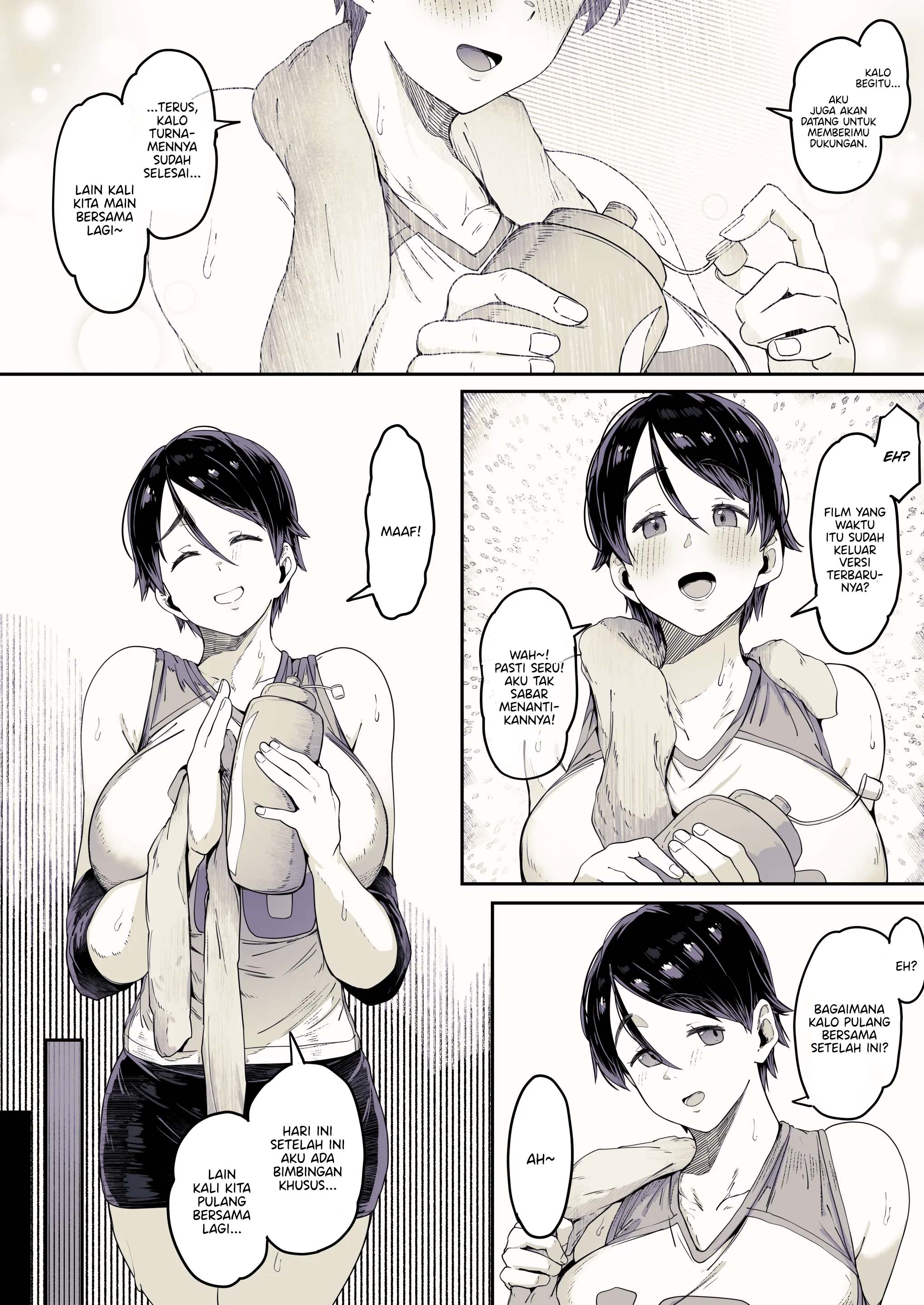 Mob-Gao Dakedo Karada no Shuchou ga Hageshii Volley-bu-chan Chapter 1 – halaman 5
