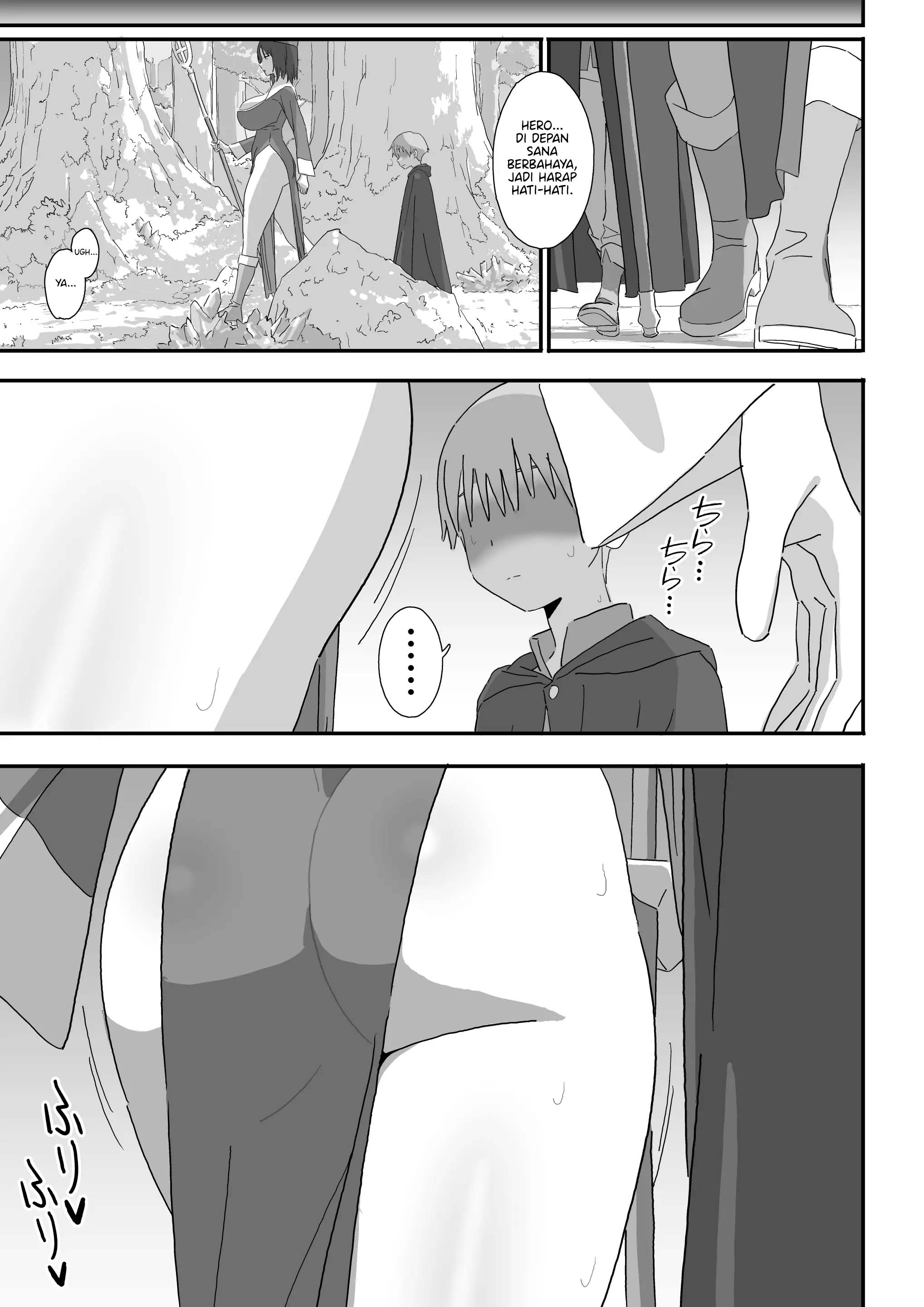 Kuuru na Souryo Onee-san ni Mainichi Shasei Sareru Hanashi Chapter 1 – halaman 10