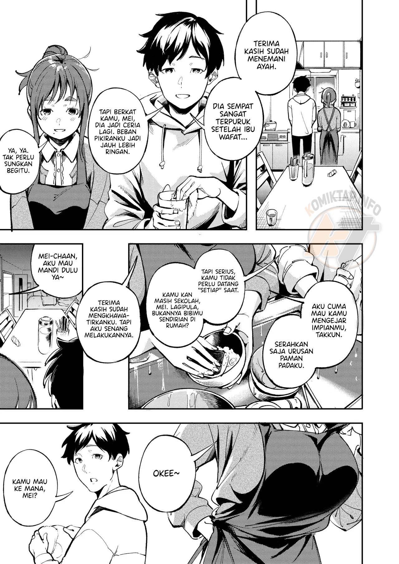 Osananajimi ga Joukyo-chuu ni Osananajimi no Chichi to Daita Chapter 2 End – halaman 10