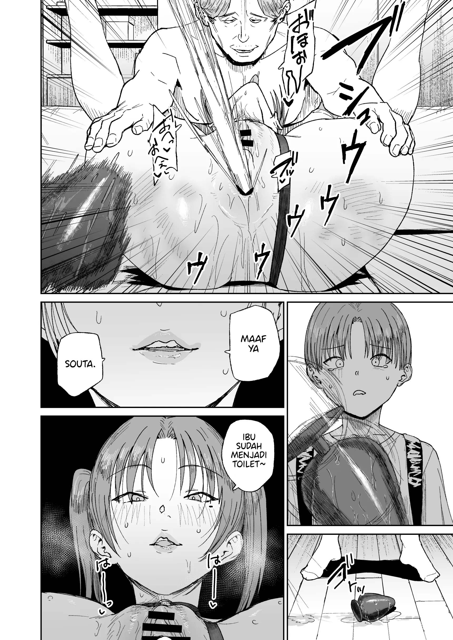 Hahaoya Shikkaku -Mama wa Benjo- Chapter 1 – halaman 38