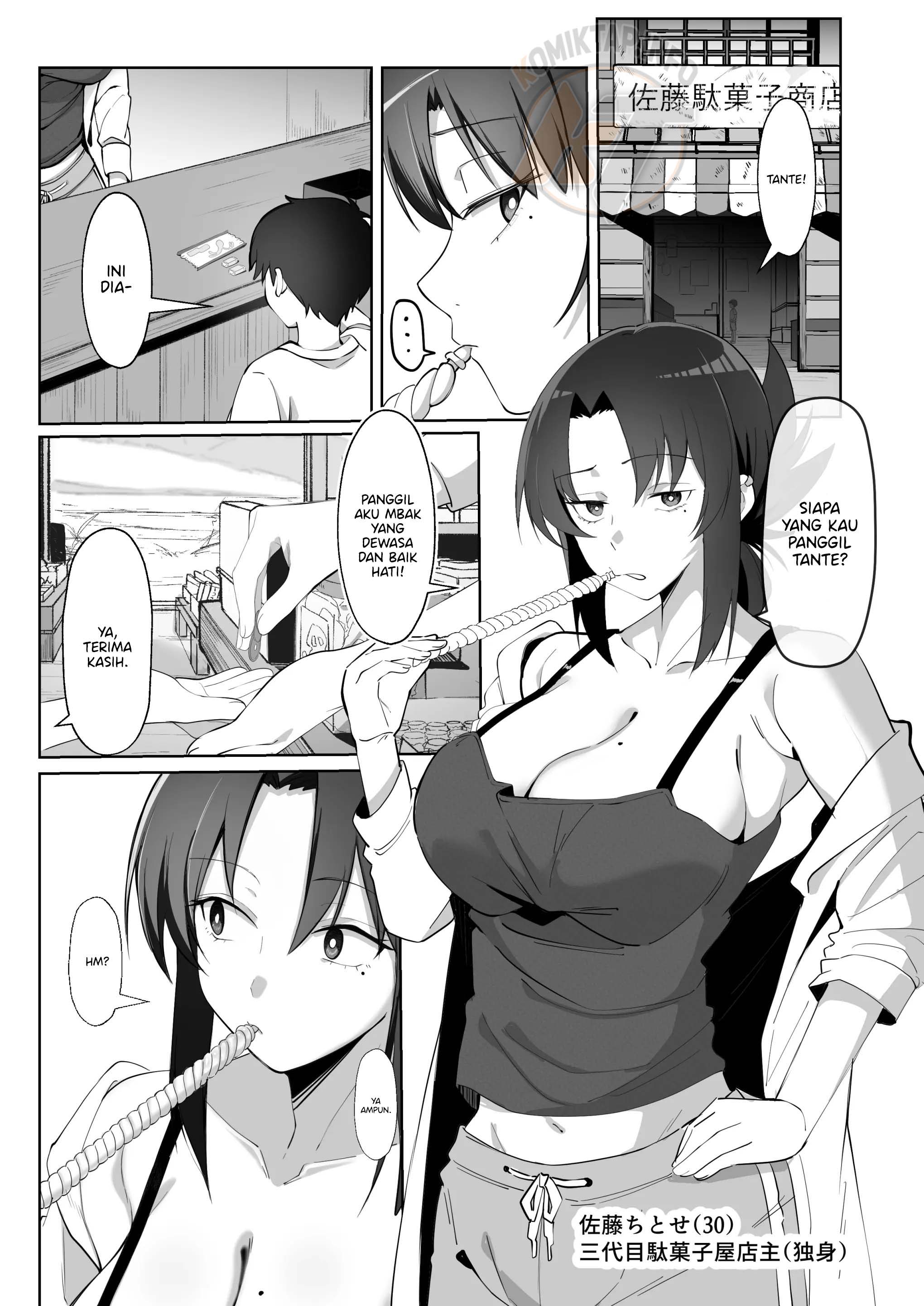 15-Nen-buri ni Saikai shita Dagashiya no Ikiokure Nagachichi Onee-san wa Ooatari Chapter 1 – halaman 4