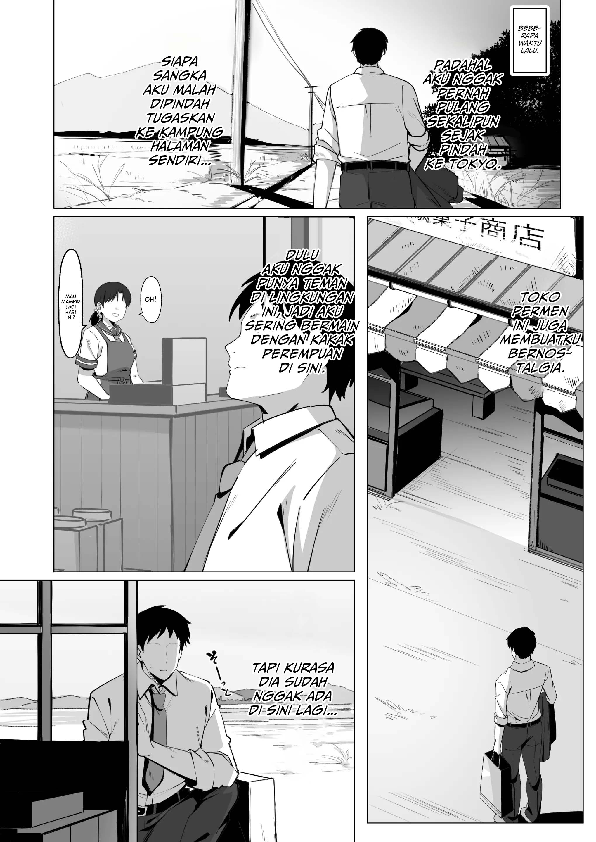 15-Nen-buri ni Saikai shita Dagashiya no Ikiokure Nagachichi Onee-san wa Ooatari Chapter 1 – halaman 5