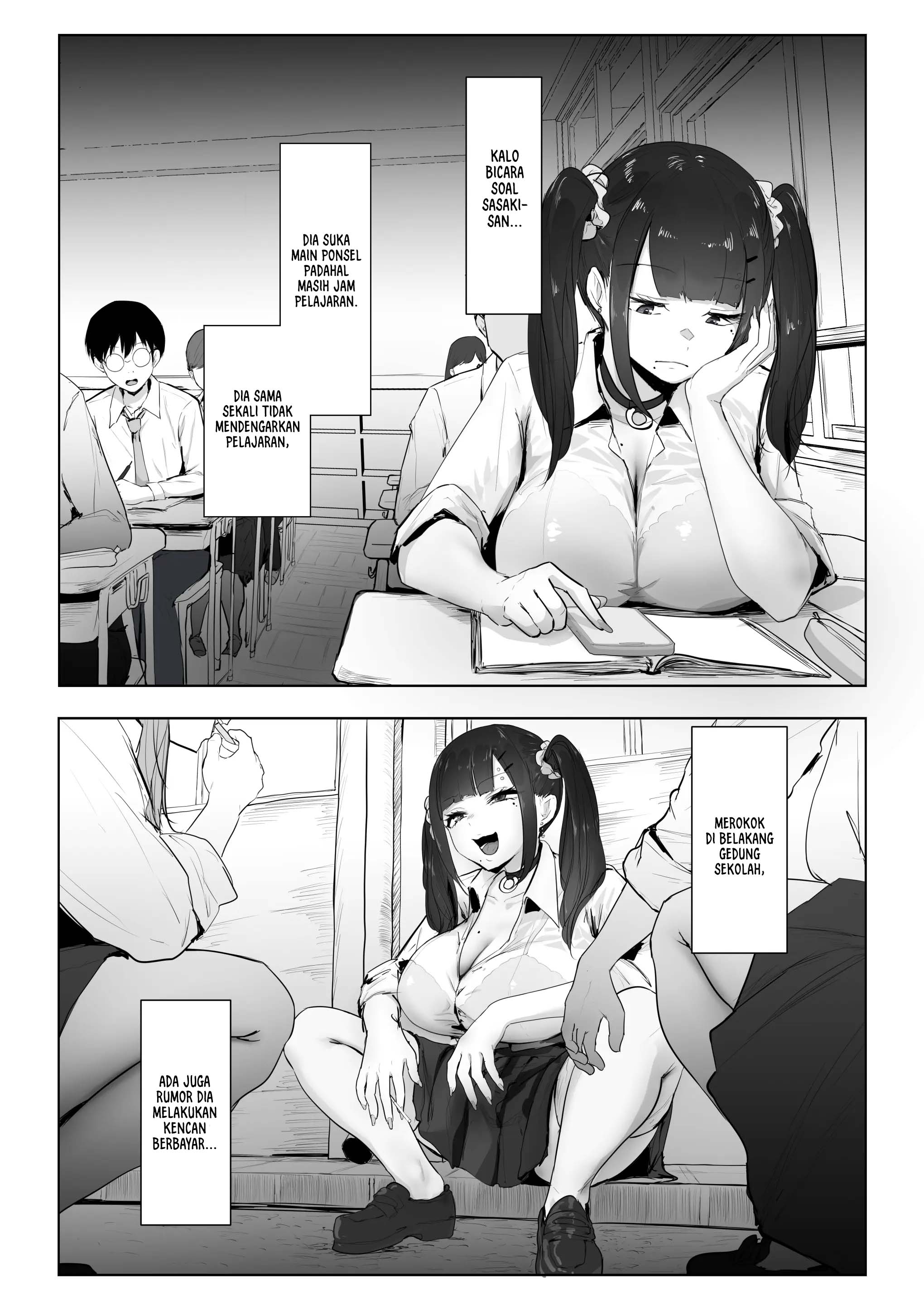 Seikaku ga Warui Gal ga Rei no Heya de Wakaraserareru Hanashi Chapter 1 – halaman 6