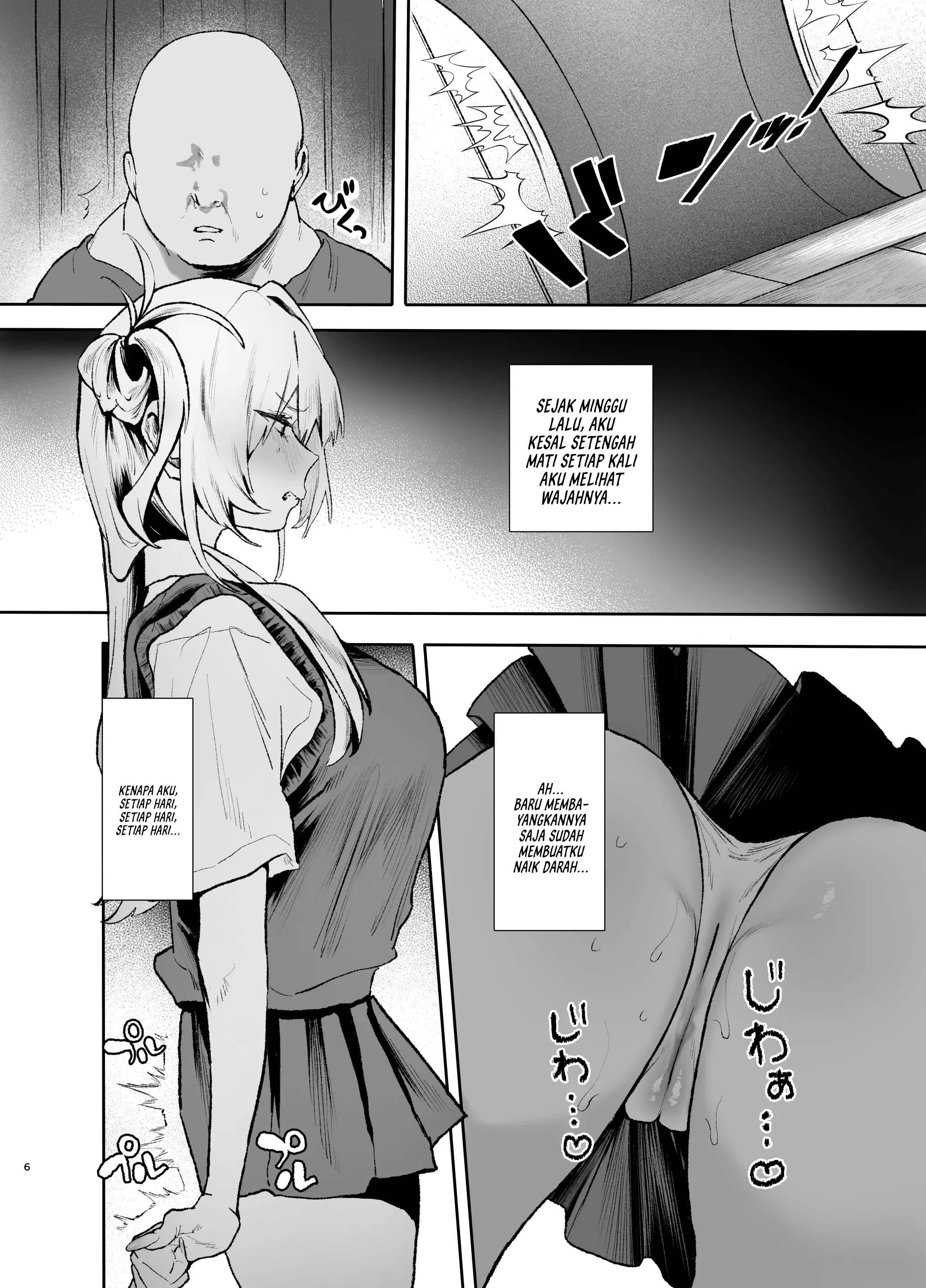 Namaiki Gal ga Oji-san no Dekachin ni Sakaraenaku Natta Hi Chapter 1 – halaman 6