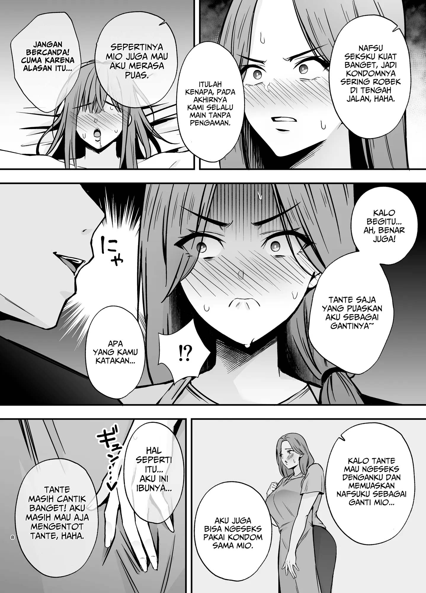 Ochibo ~Musume no Kawarini Chara-Otoko ni Dakareru Haha~ Chapter 1 – halaman 8