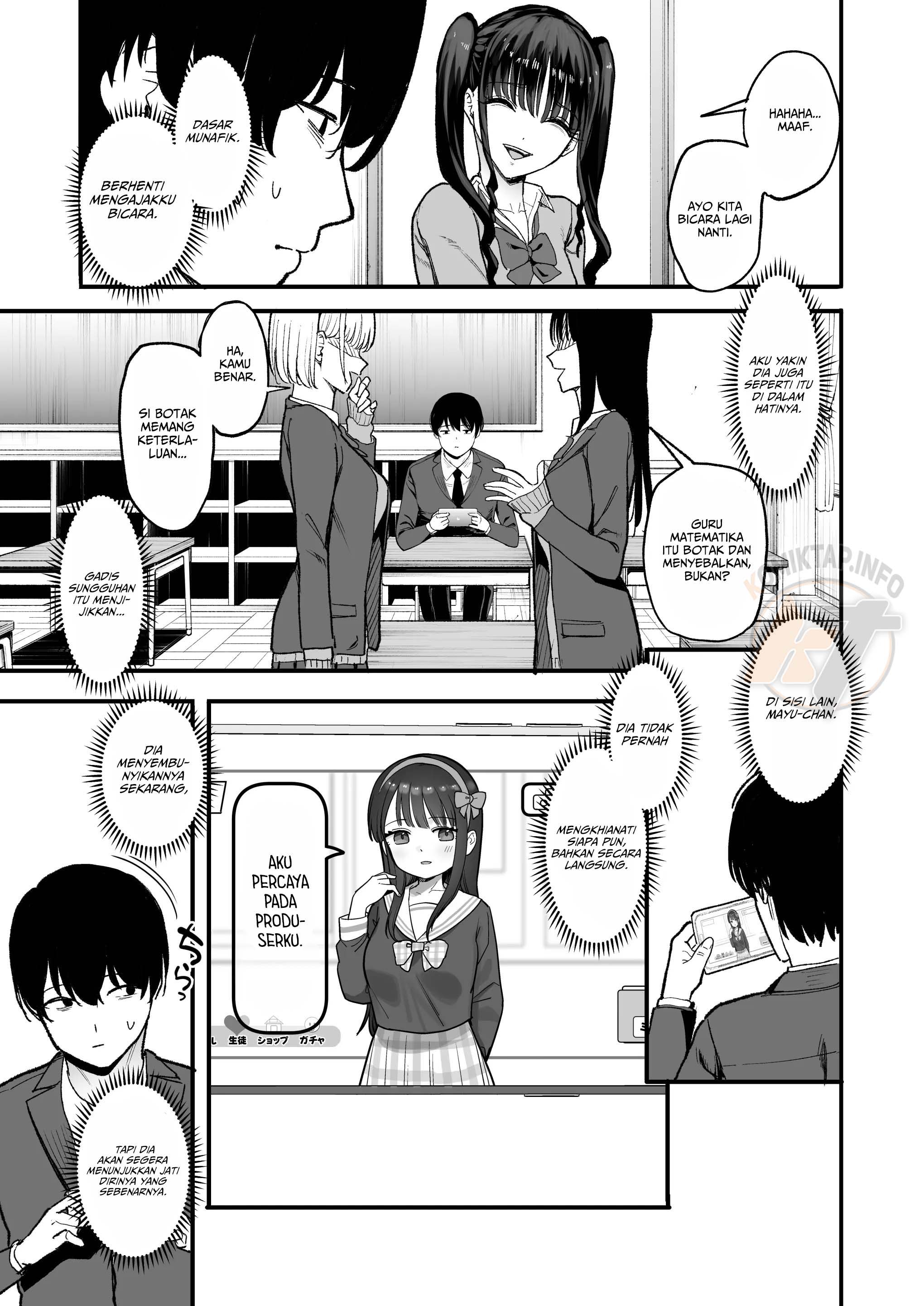 Nijigen Otaku no Ore ga Tenkou Shite Kita Kyonyuu Idol ni Otosareru made Chapter 1 – halaman 9