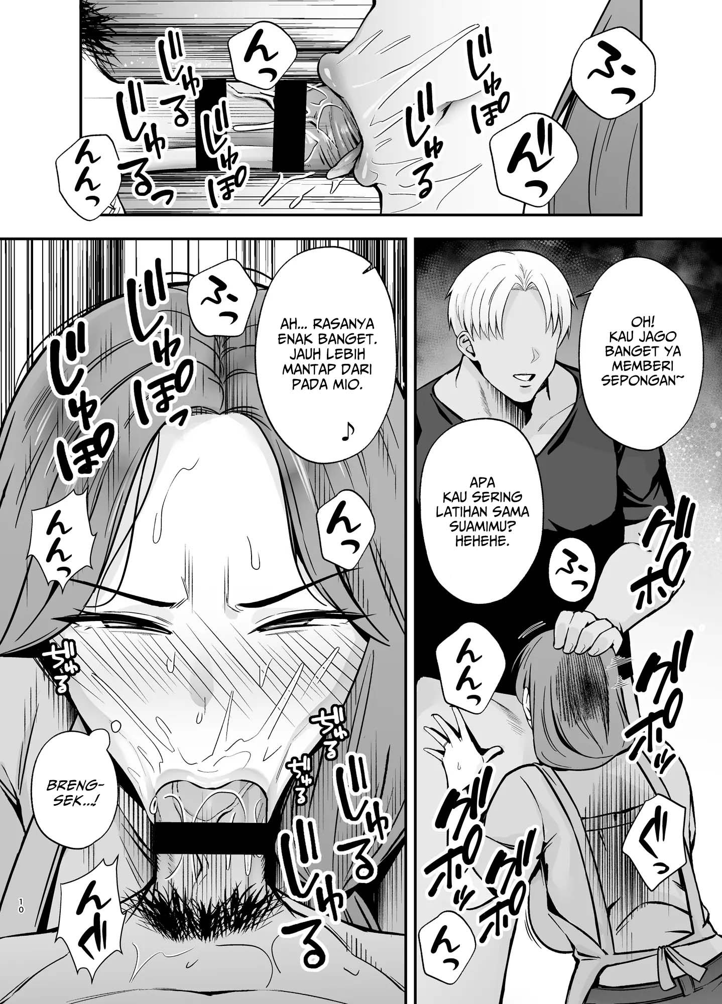 Ochibo ~Musume no Kawarini Chara-Otoko ni Dakareru Haha~ Chapter 1 – halaman 10