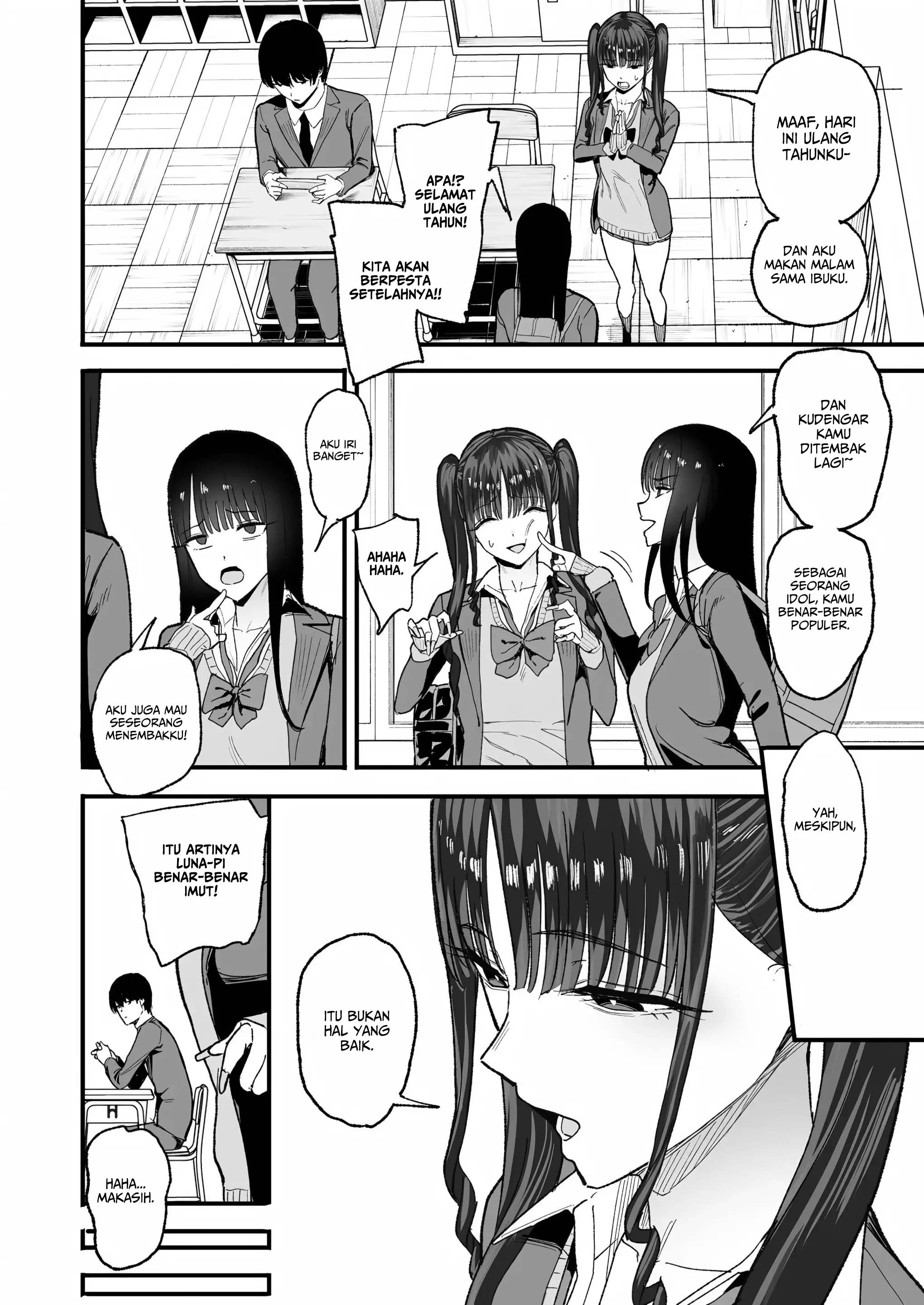 Nijigen Otaku no Ore ga Tenkou Shite Kita Kyonyuu Idol ni Otosareru made Chapter 1 – halaman 12