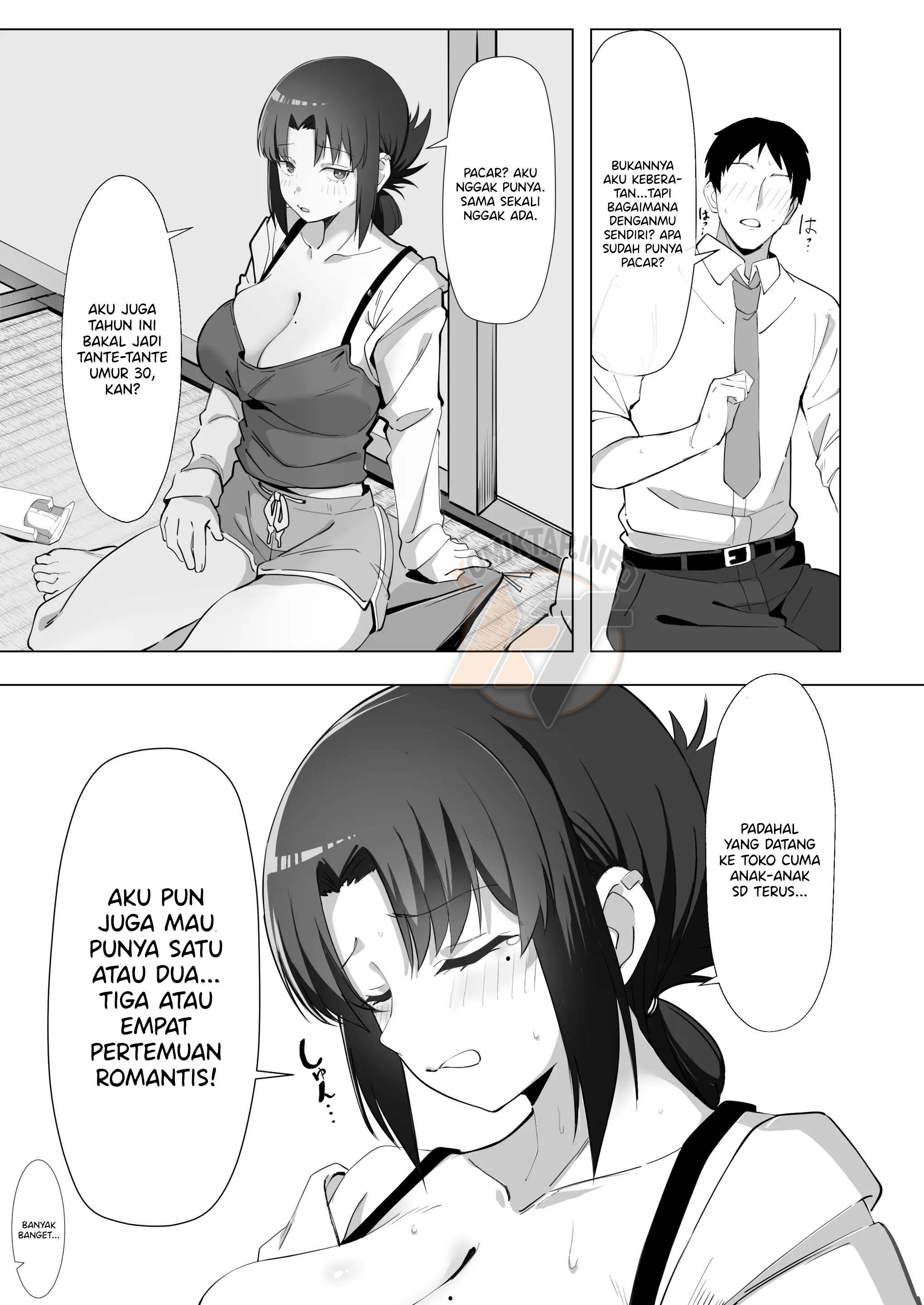 15-Nen-buri ni Saikai shita Dagashiya no Ikiokure Nagachichi Onee-san wa Ooatari Chapter 1 – halaman 12