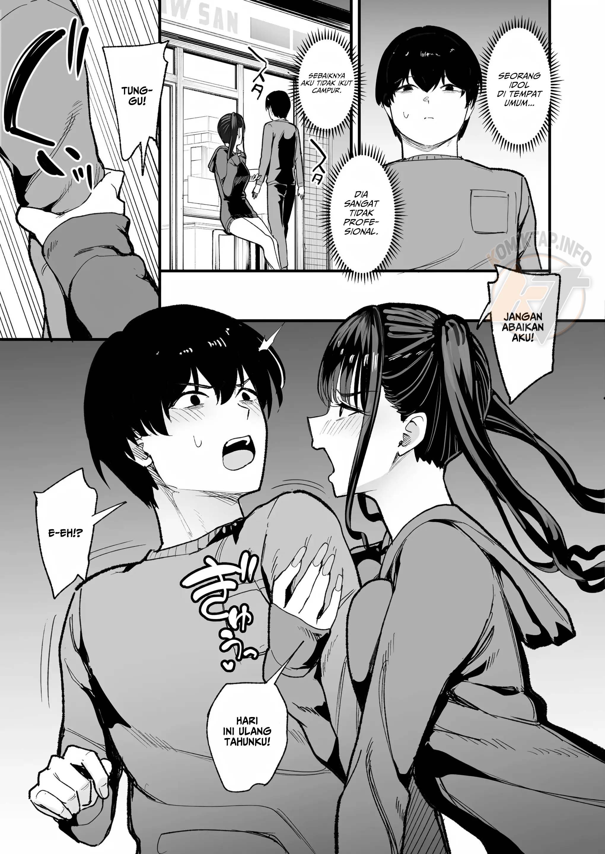 Nijigen Otaku no Ore ga Tenkou Shite Kita Kyonyuu Idol ni Otosareru made Chapter 1 – halaman 15