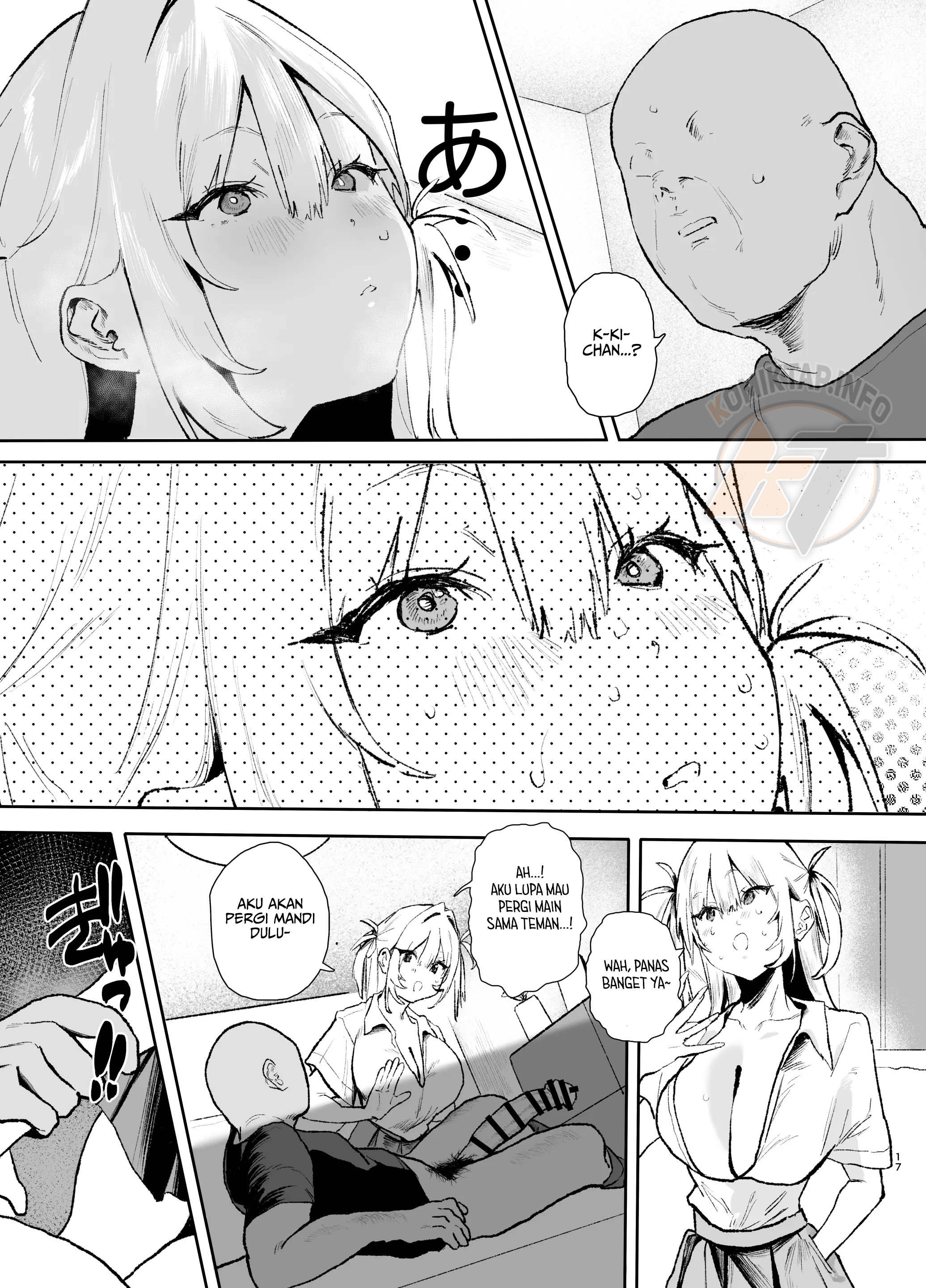 Namaiki Gal ga Oji-san no Dekachin ni Sakaraenaku Natta Hi Chapter 1 – halaman 17