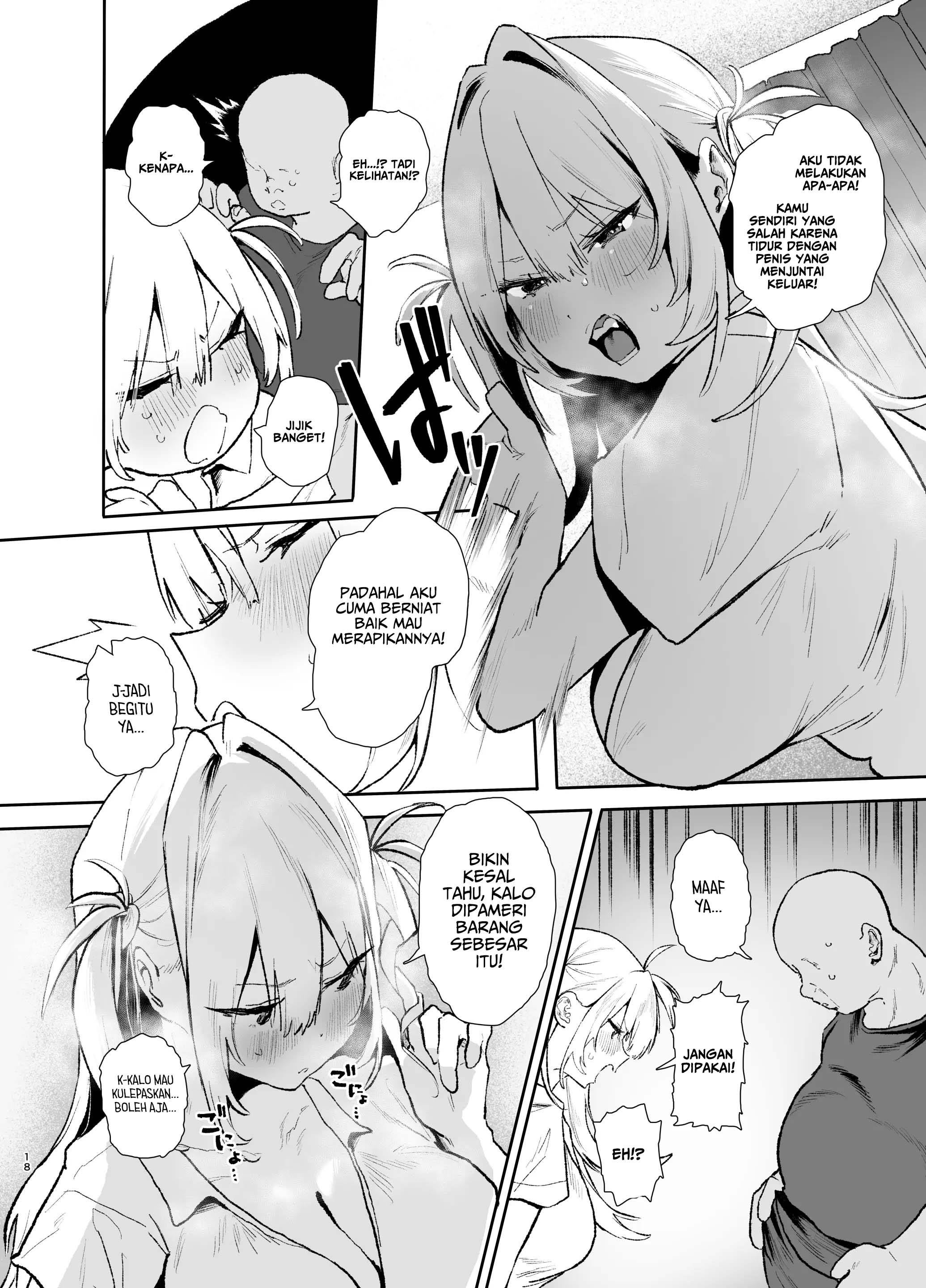 Namaiki Gal ga Oji-san no Dekachin ni Sakaraenaku Natta Hi Chapter 1 – halaman 18