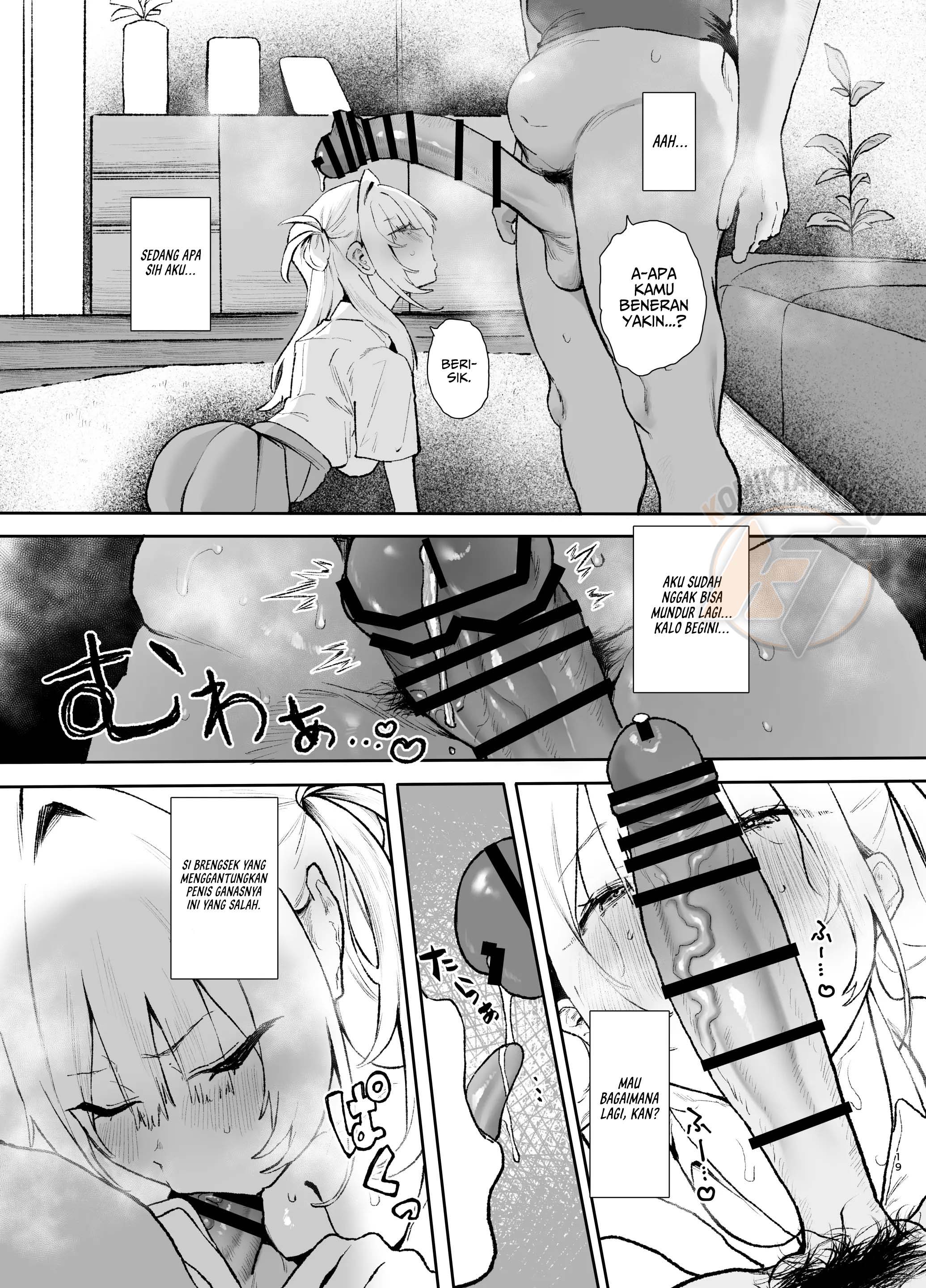 Namaiki Gal ga Oji-san no Dekachin ni Sakaraenaku Natta Hi Chapter 1 – halaman 19