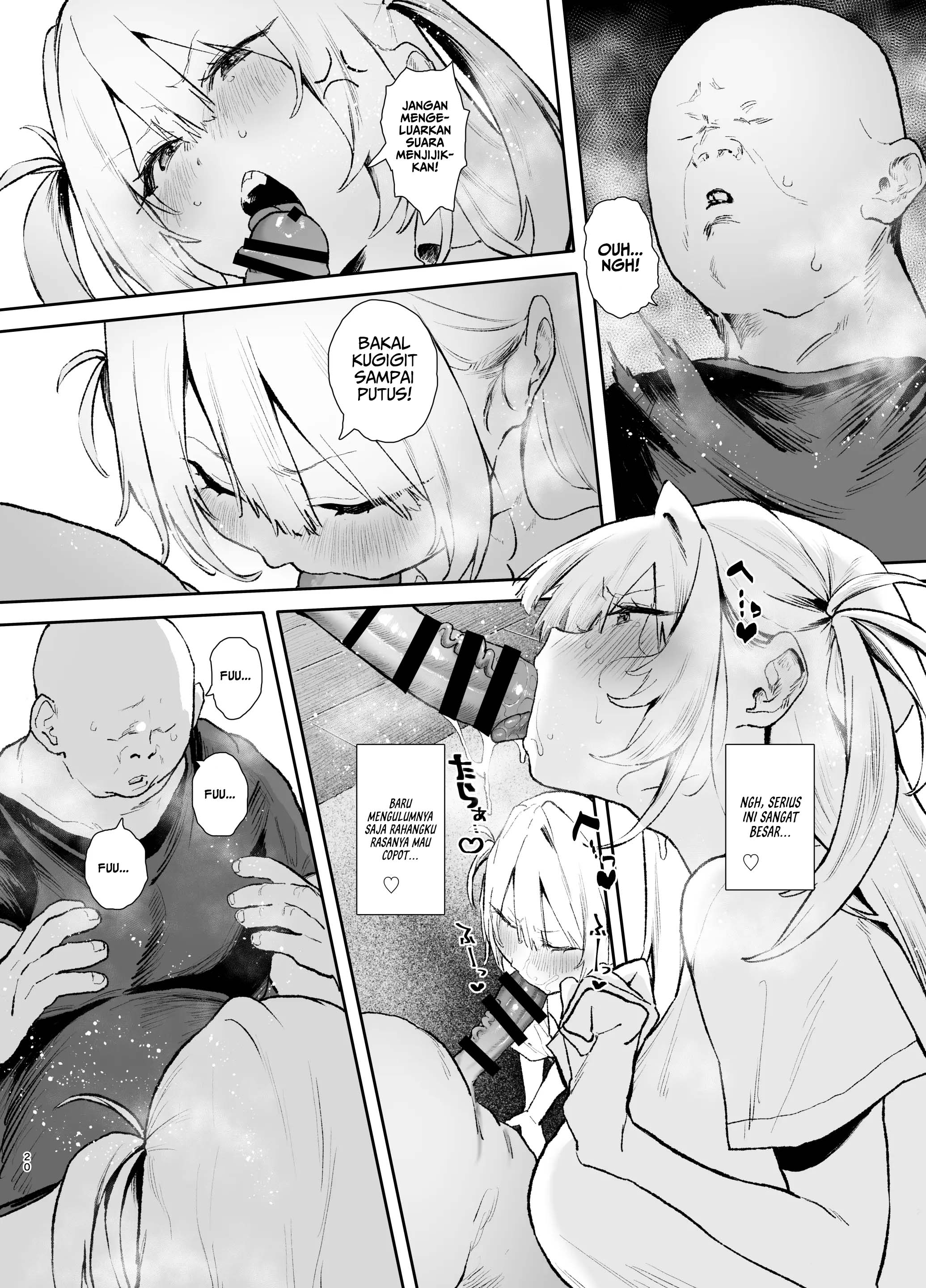 Namaiki Gal ga Oji-san no Dekachin ni Sakaraenaku Natta Hi Chapter 1 – halaman 20
