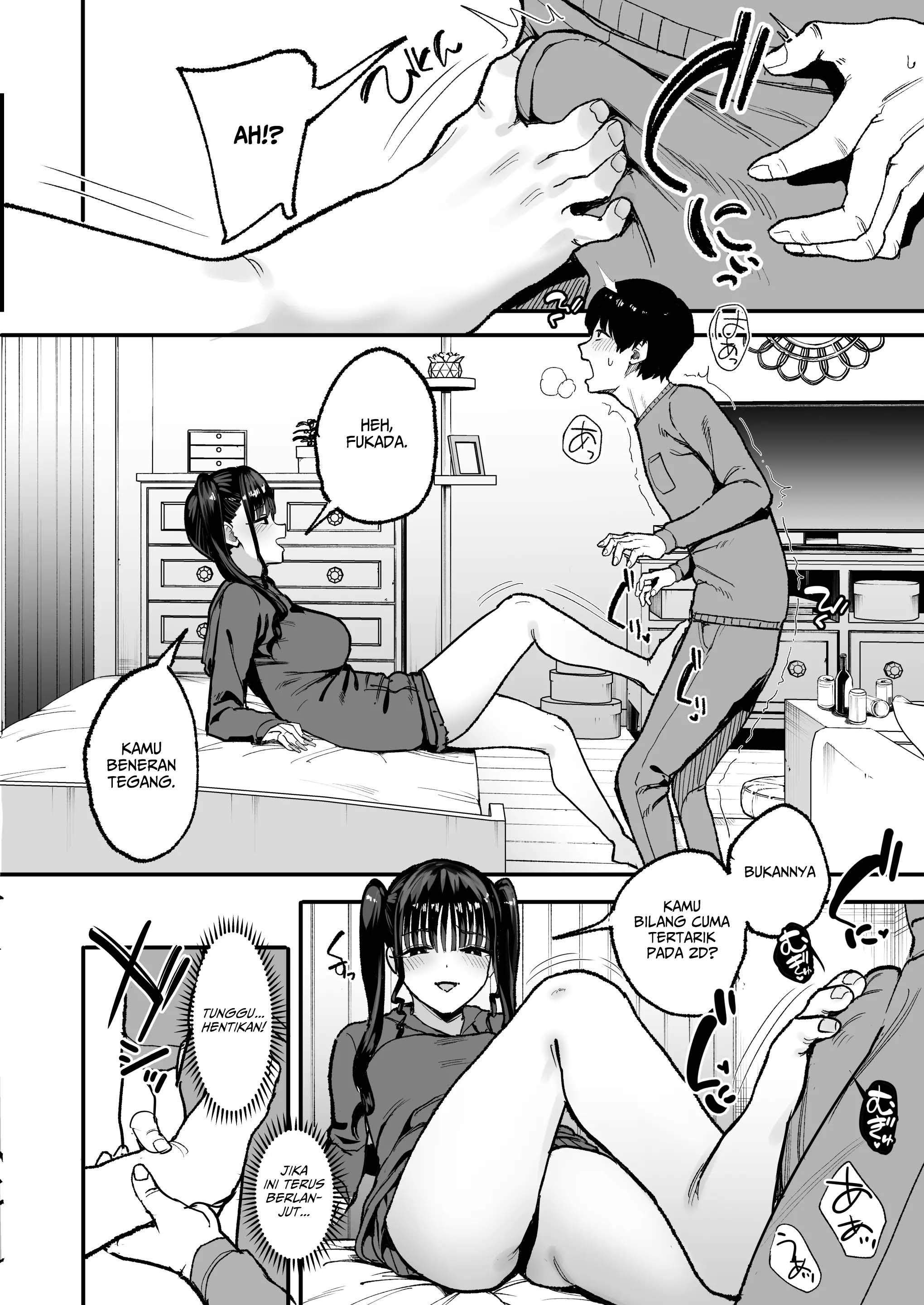 Nijigen Otaku no Ore ga Tenkou Shite Kita Kyonyuu Idol ni Otosareru made Chapter 1 – halaman 22