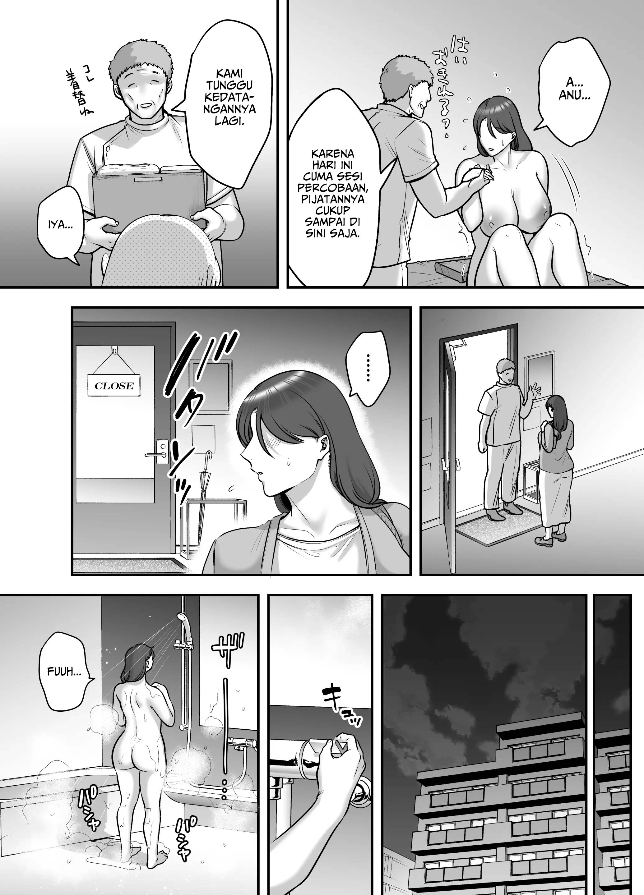Less na Hitozuma ga Akutoku Massage ni Hamaru Riyuu Chapter 1 – halaman 27