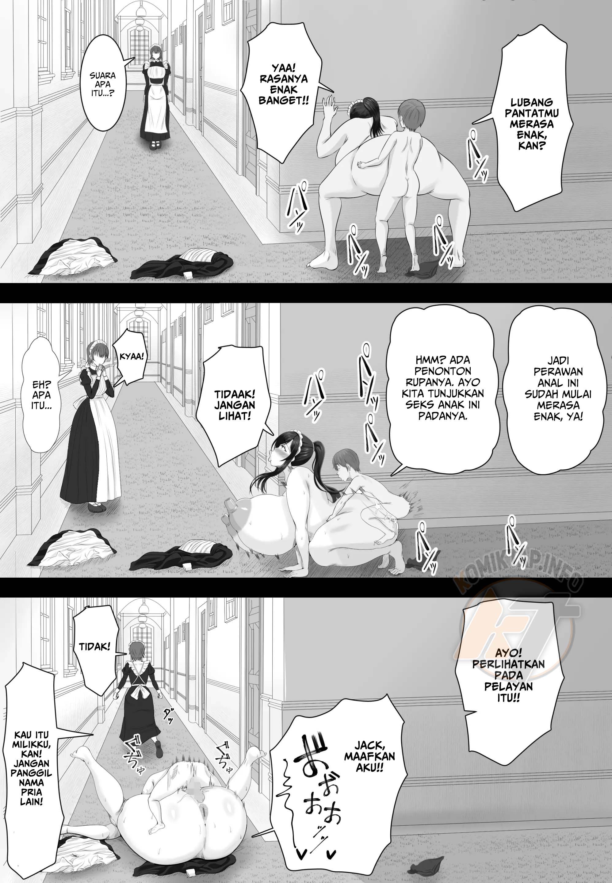 Bakunyuu Seiso Maid Tsuma Bou-chan ni Otosareru Chapter 1 – halaman 33