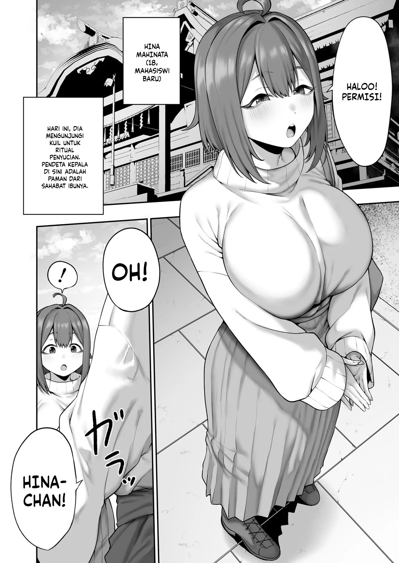 Muchi Muchi Tennen Joshidaisei no Dosukebe Jorei Taikenroku Chapter 1 – halaman 2