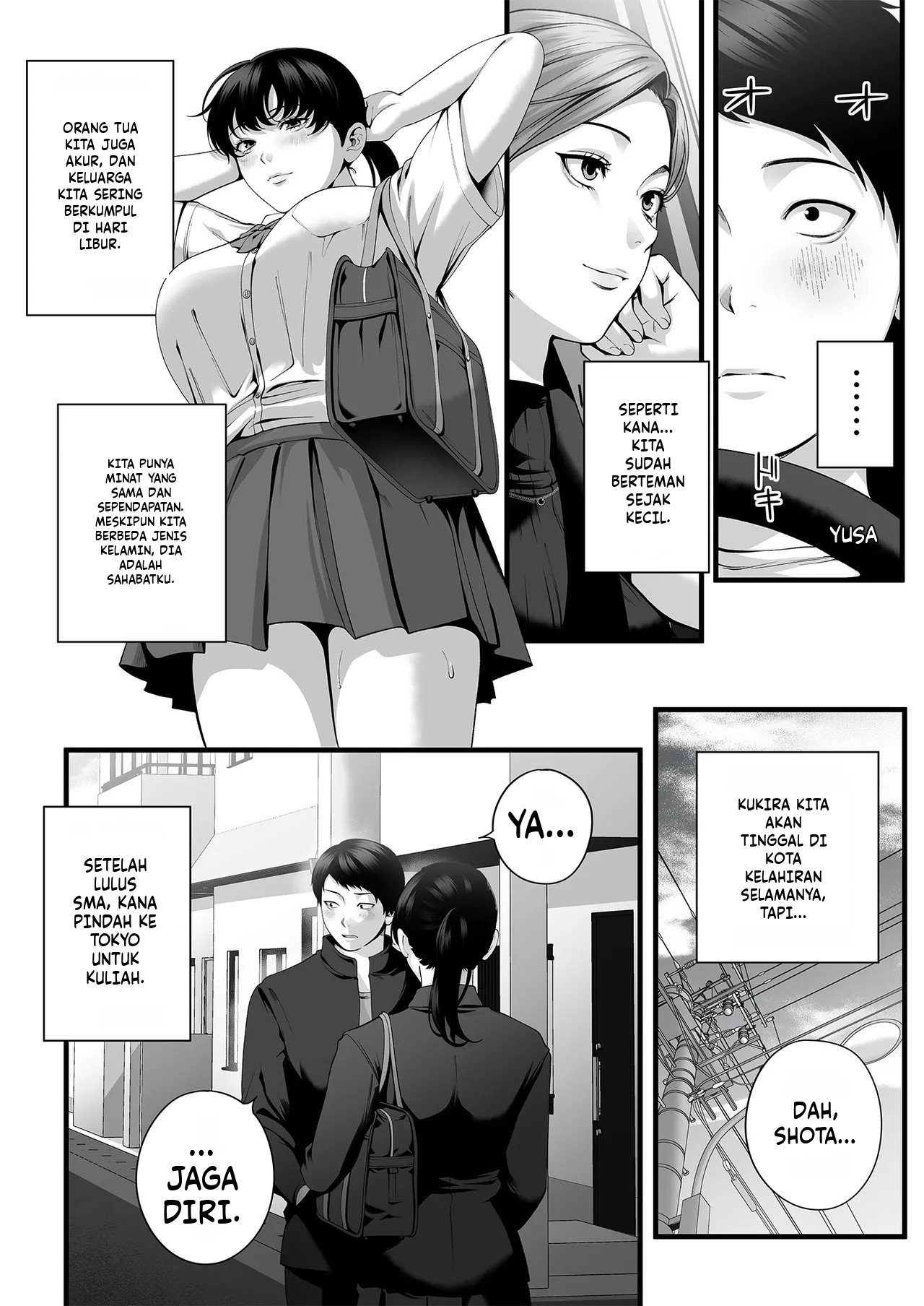 Hitozuma ni Natta Osananajimi wo「Nandemo Ken」de Daita Natsu Chapter 1 – halaman 7