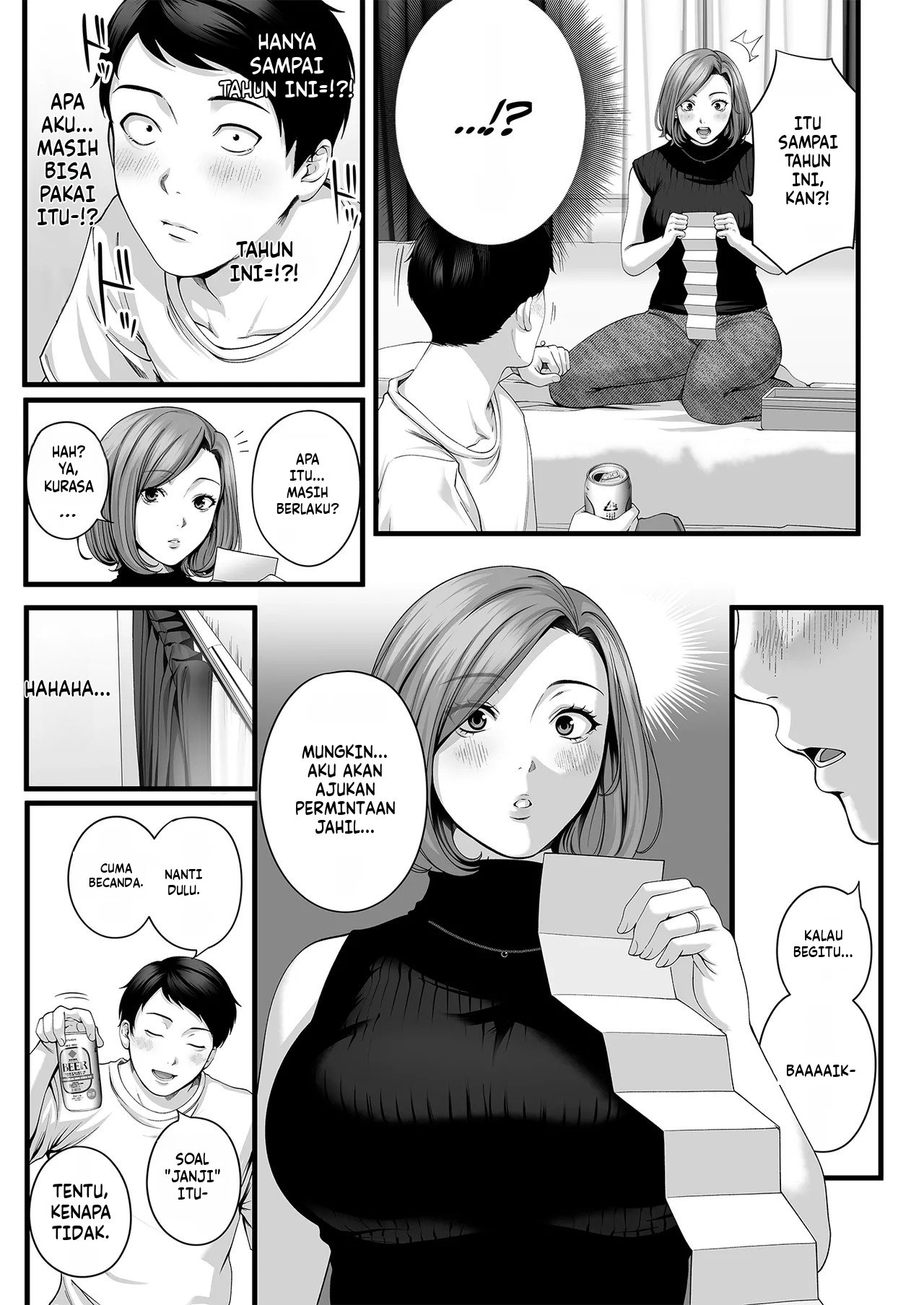 Hitozuma ni Natta Osananajimi wo「Nandemo Ken」de Daita Natsu Chapter 1 – halaman 18