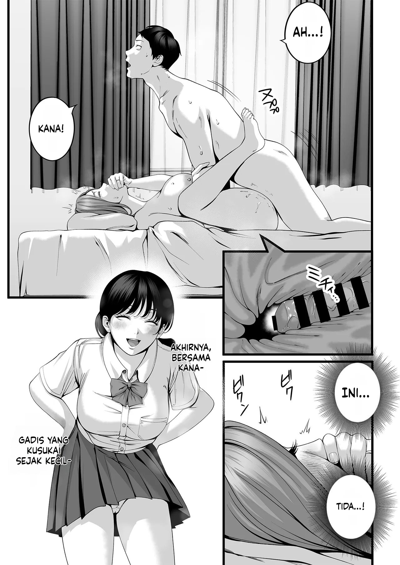 Hitozuma ni Natta Osananajimi wo「Nandemo Ken」de Daita Natsu Chapter 1 – halaman 38