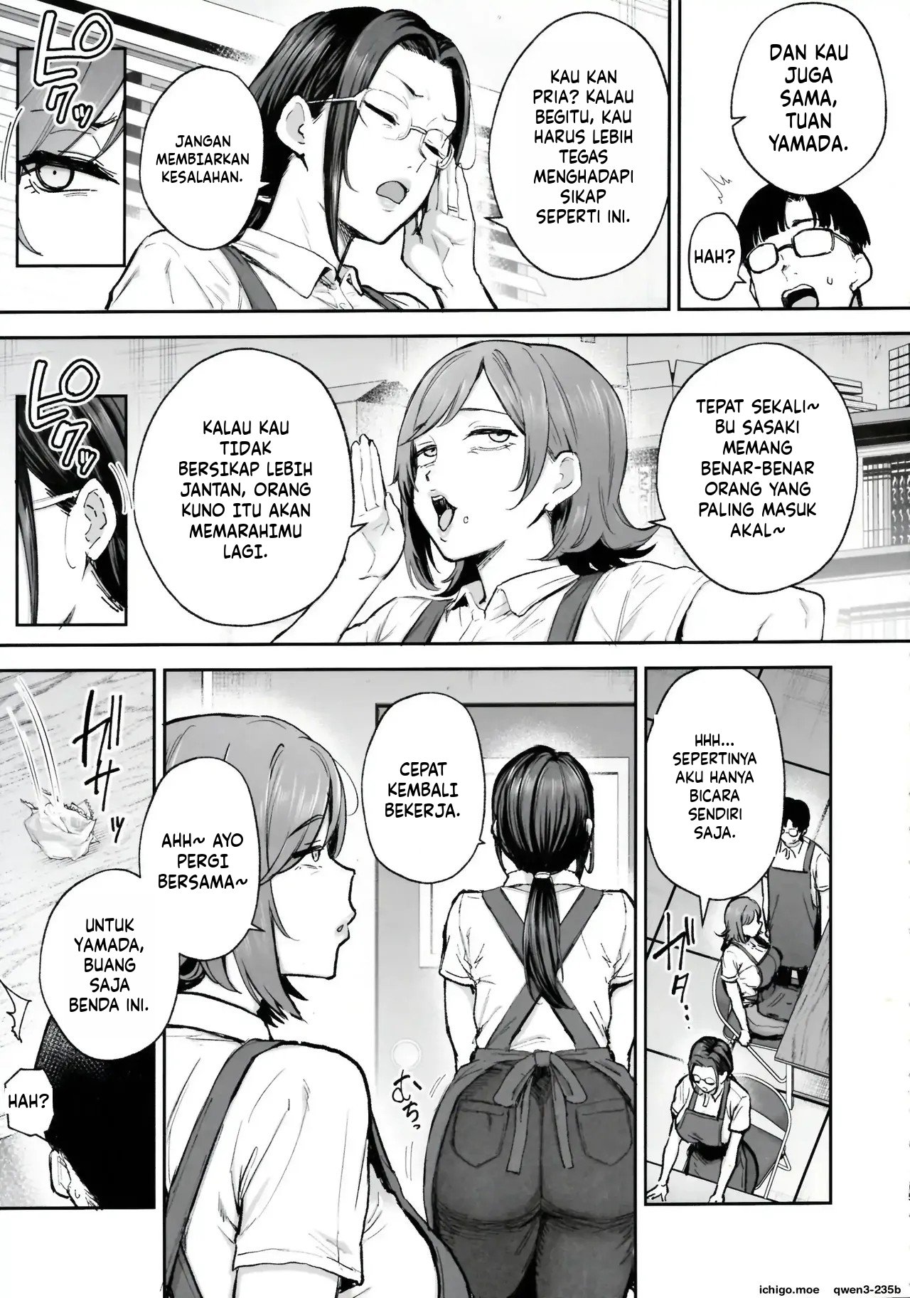 I’ll turn a divorced woman and a nagging housewife into ripe, voluptuous sex toys with their complicated pasts Chapter 1 – halaman 4