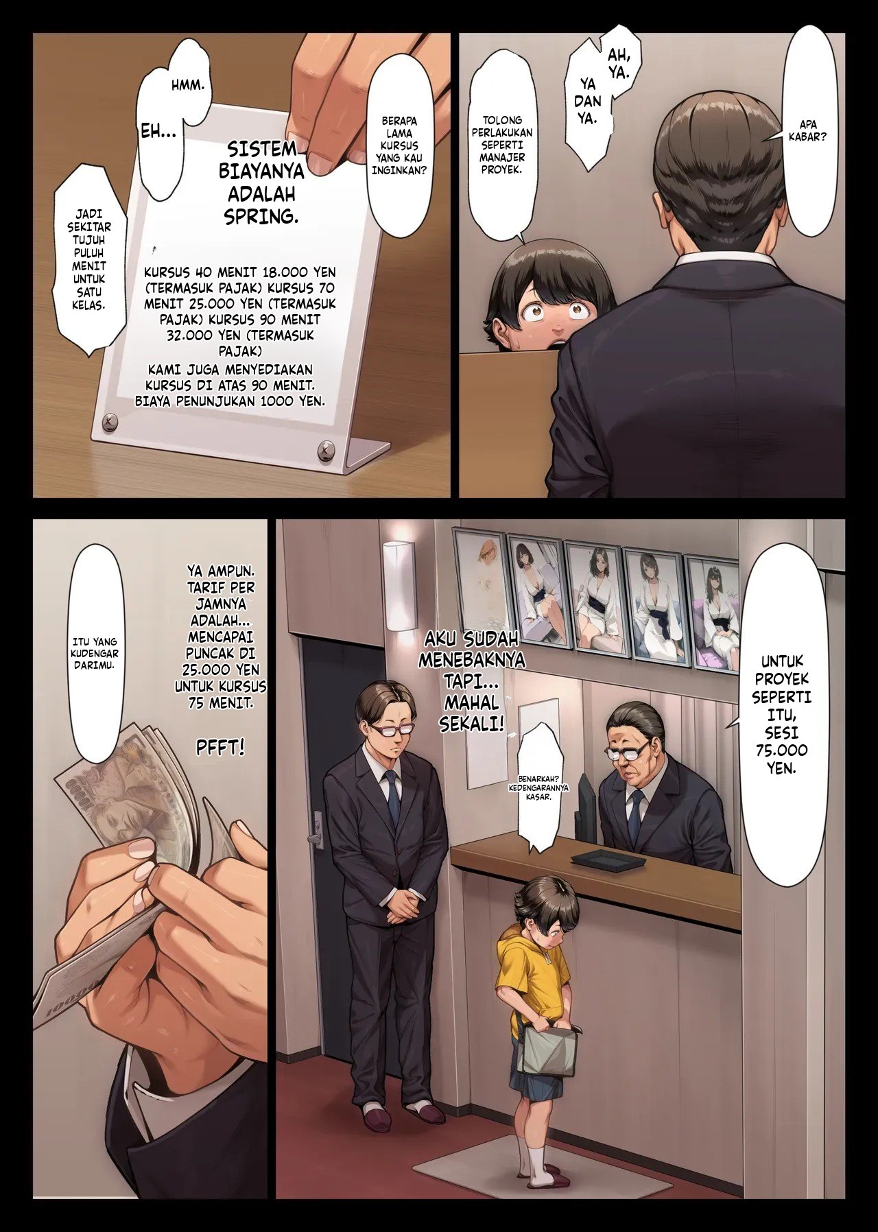 Momoiro Kikyou Ichi Chapter 1 End – halaman 9