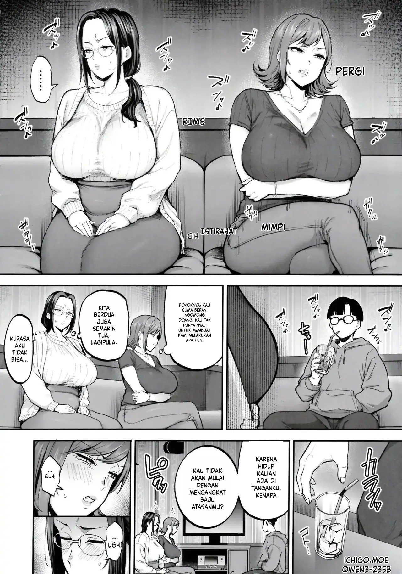 I’ll turn a divorced woman and a nagging housewife into ripe, voluptuous sex toys with their complicated pasts Chapter 1 – halaman 13