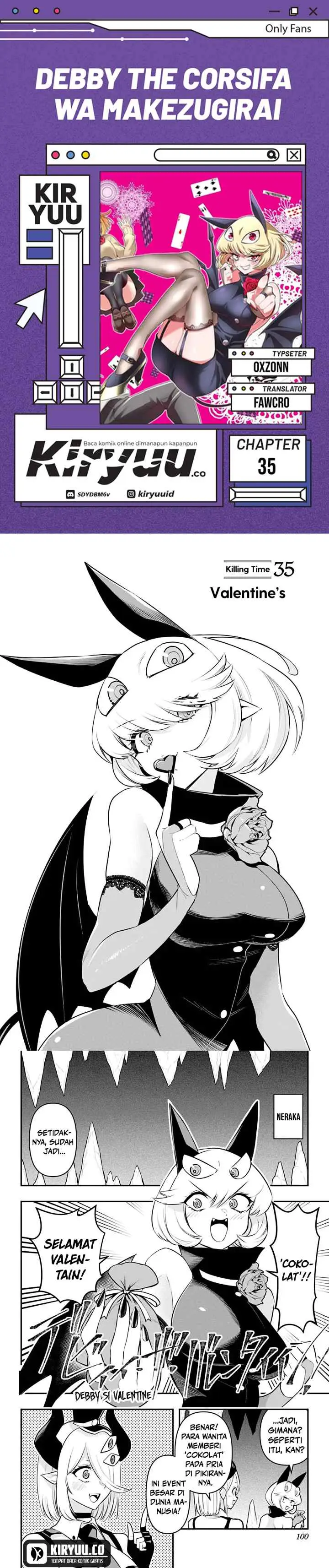 Debby the Corsifa wa Makezugirai chapter 35 halaman 10