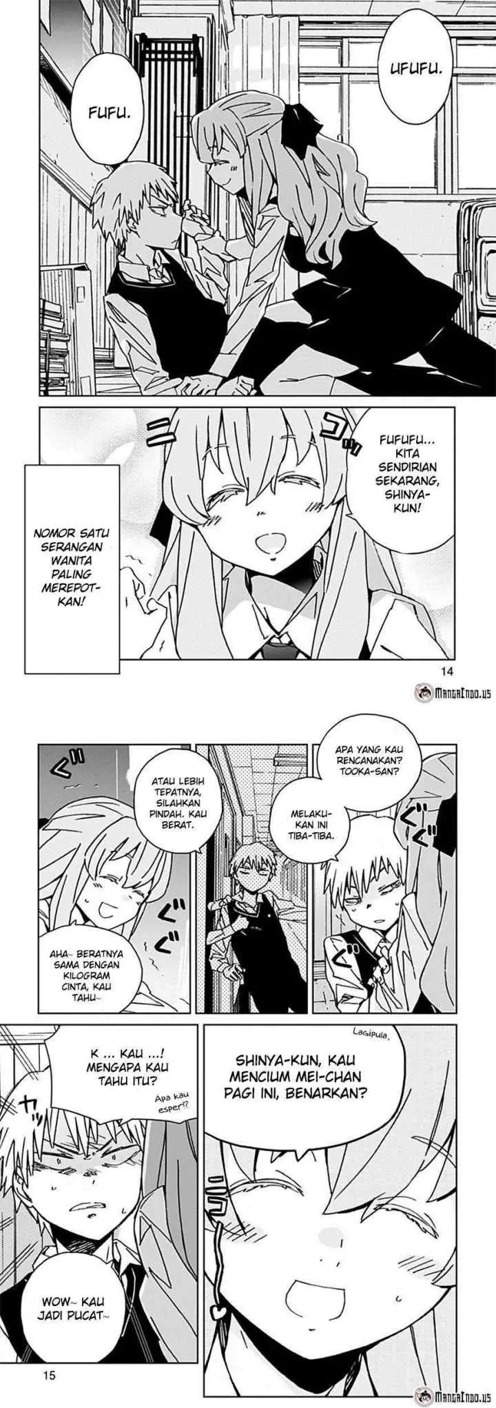 Abnormal-kei Joshi chapter 3 halaman 8