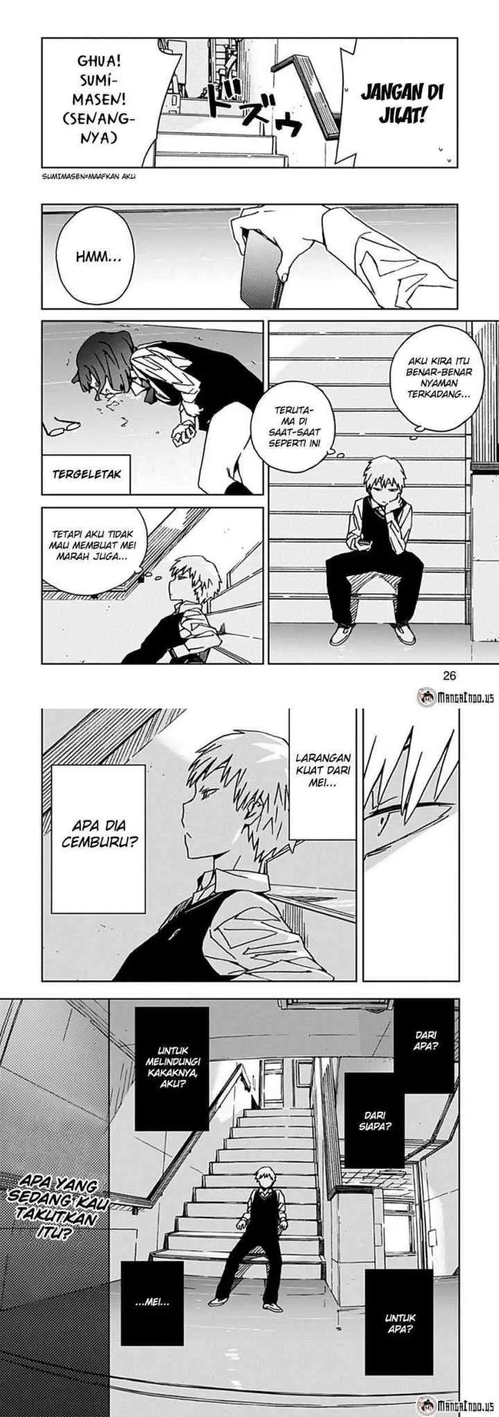 Abnormal-kei Joshi chapter 3 halaman 14