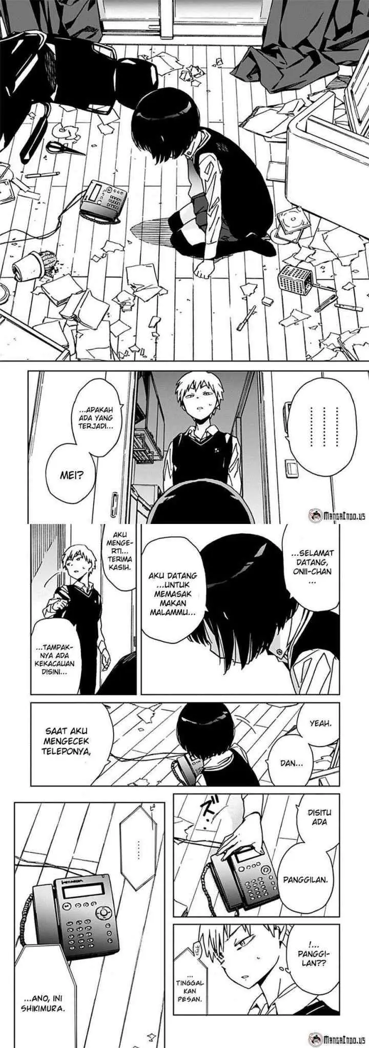 Abnormal-kei Joshi chapter 3 halaman 17